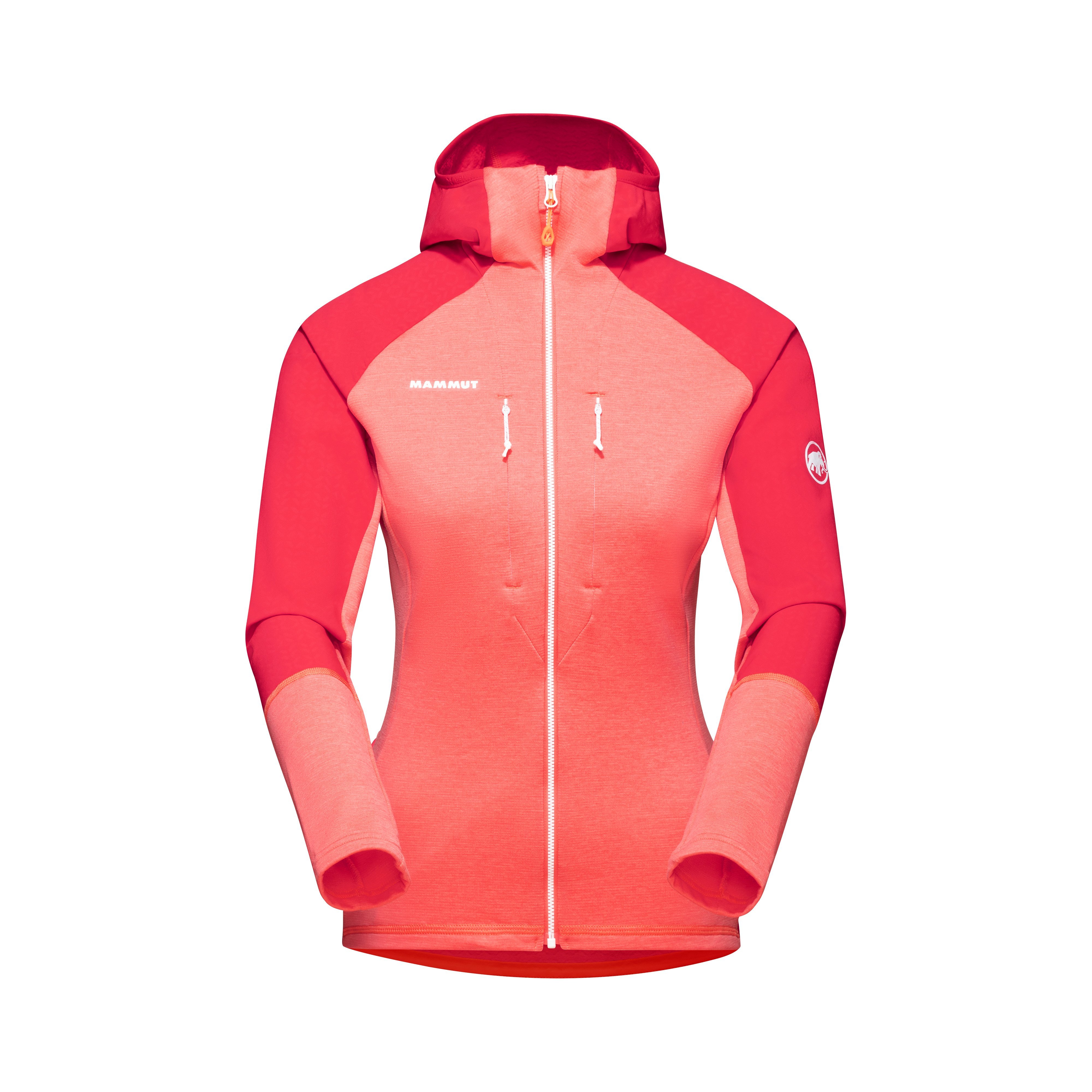 Eiswand Advanced ML Hooded Jacket Women - barberry-azalea, XS thumbnail