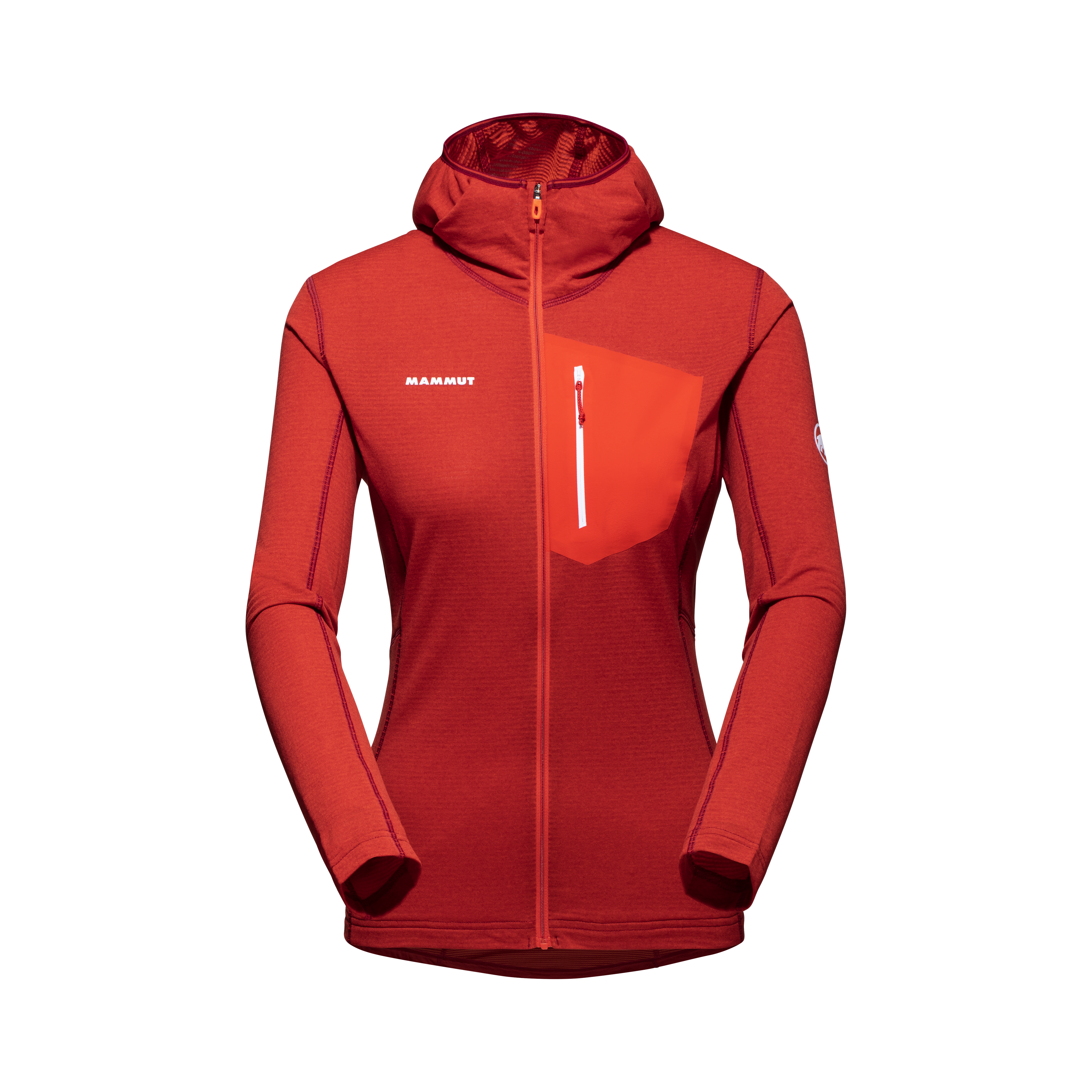 Aenergy Light ML Hooded Jacket Women - hot red-blood red, XS thumbnail