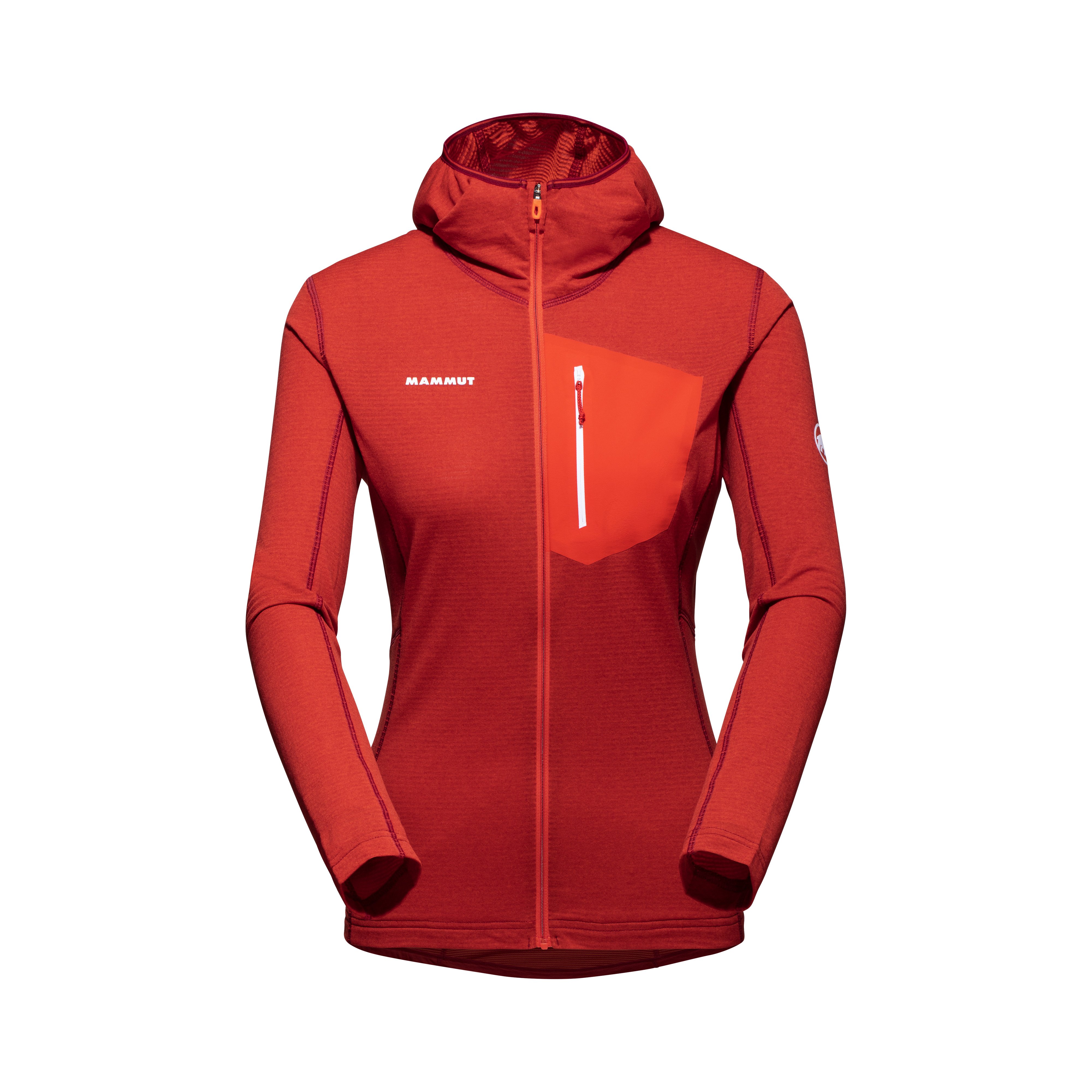 Aenergy Light ML Hooded Jacket Women - hot red-blood red, XS thumbnail