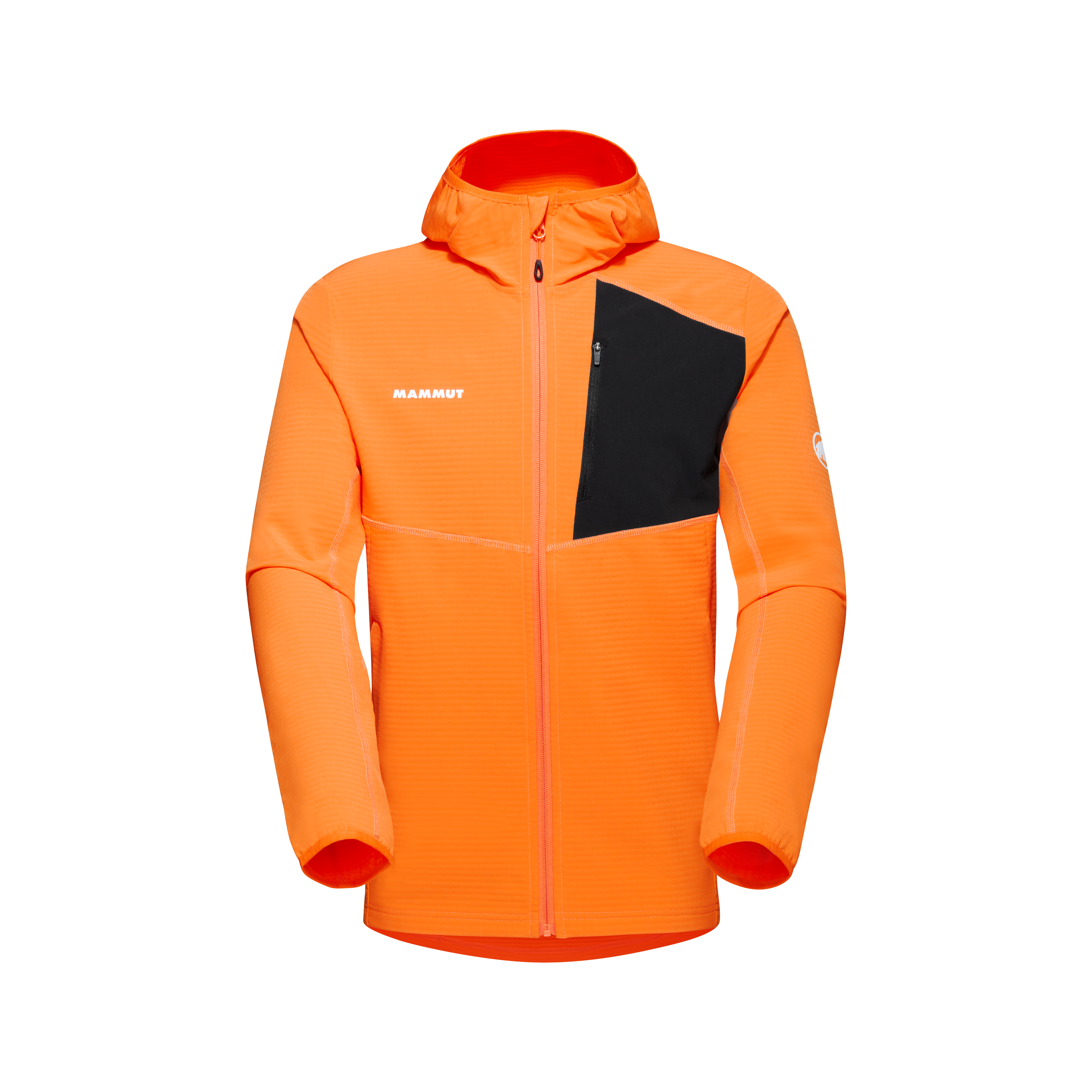 Madris Light ML Hooded Jacket Men - dark tangerine, S thumbnail
