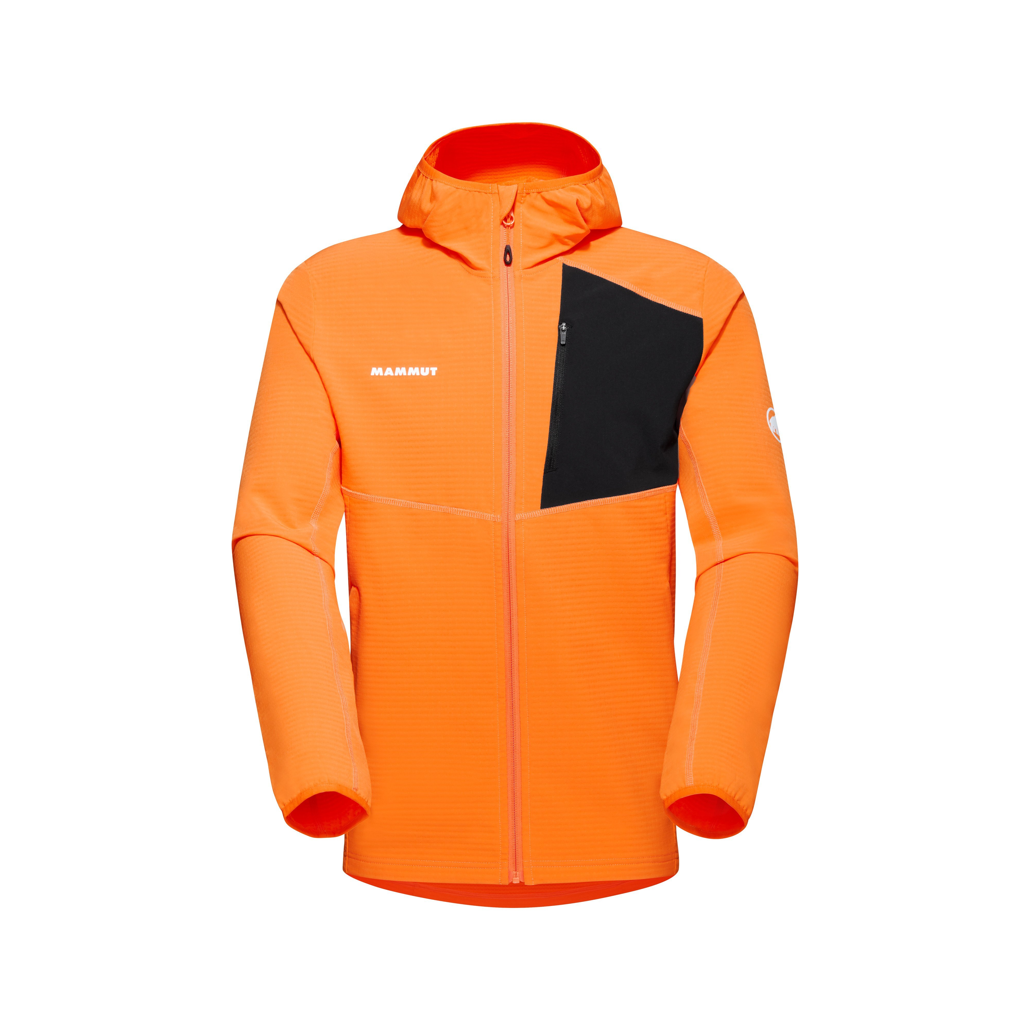 Madris Light ML Hooded Jacket Men - dark tangerine, S thumbnail