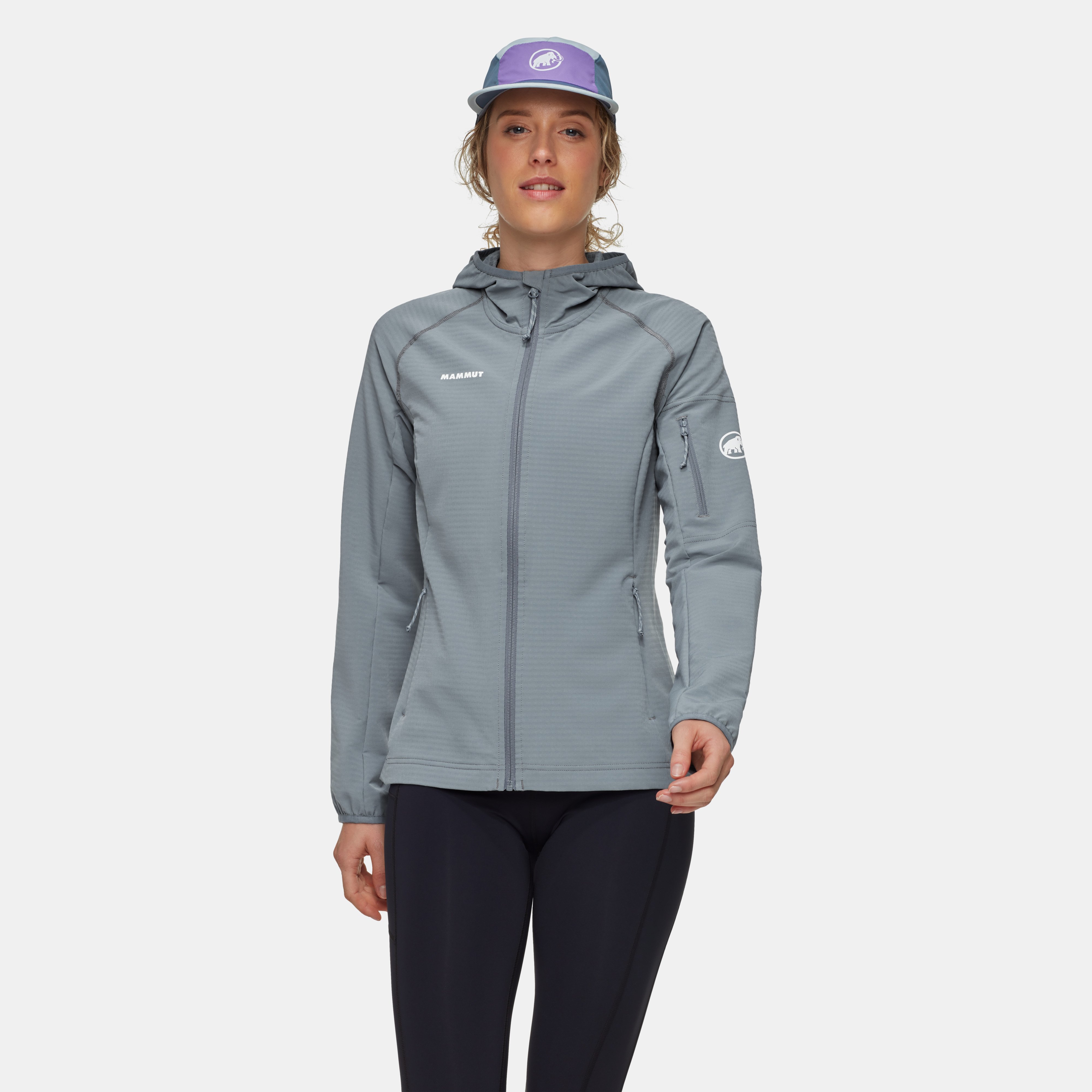 Mammut Madris Light ML Hooded Jacket Women, strata - Strata