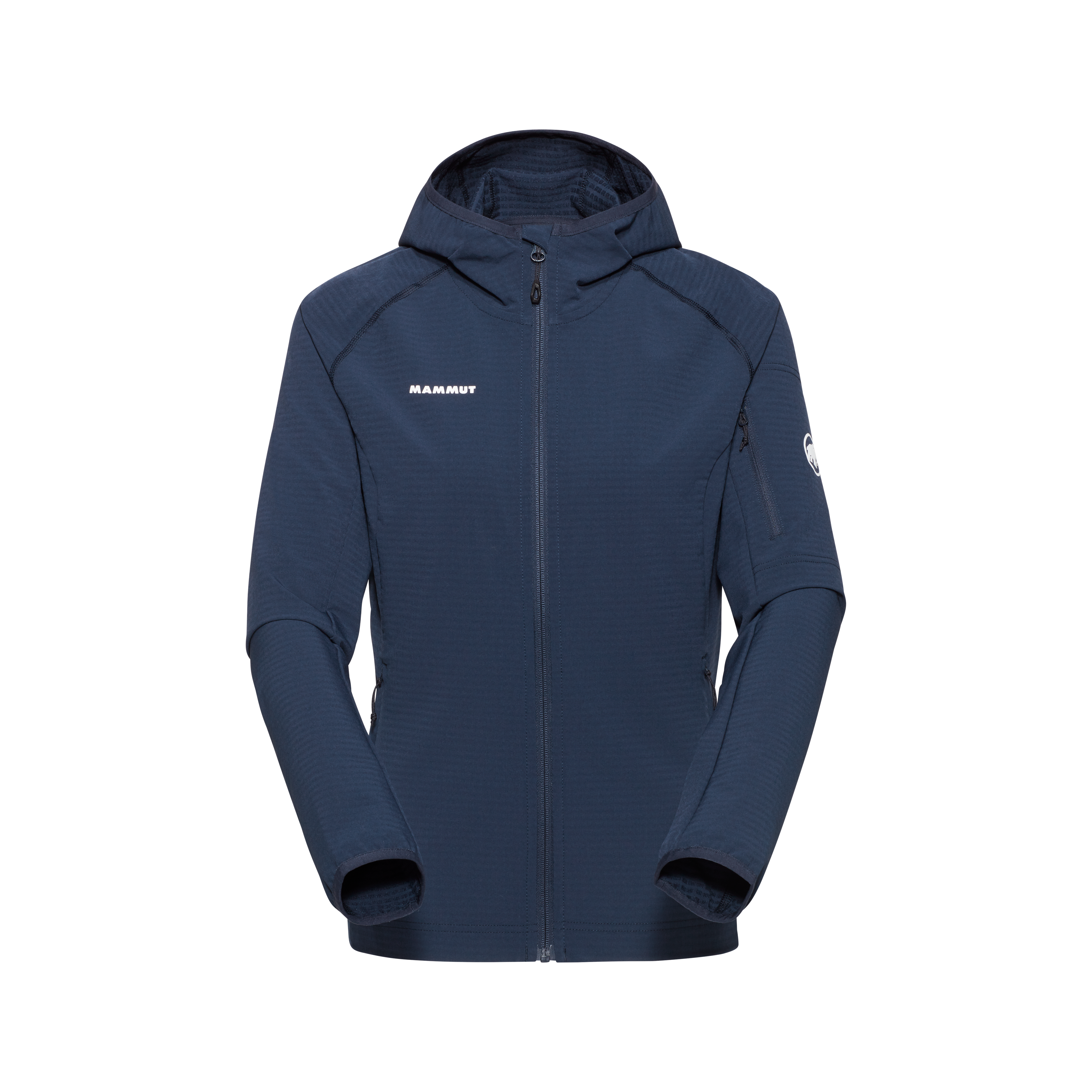 Mammut Madris Light ML Hooded Jacket Women - marine, XS - Marine - Thumbnail