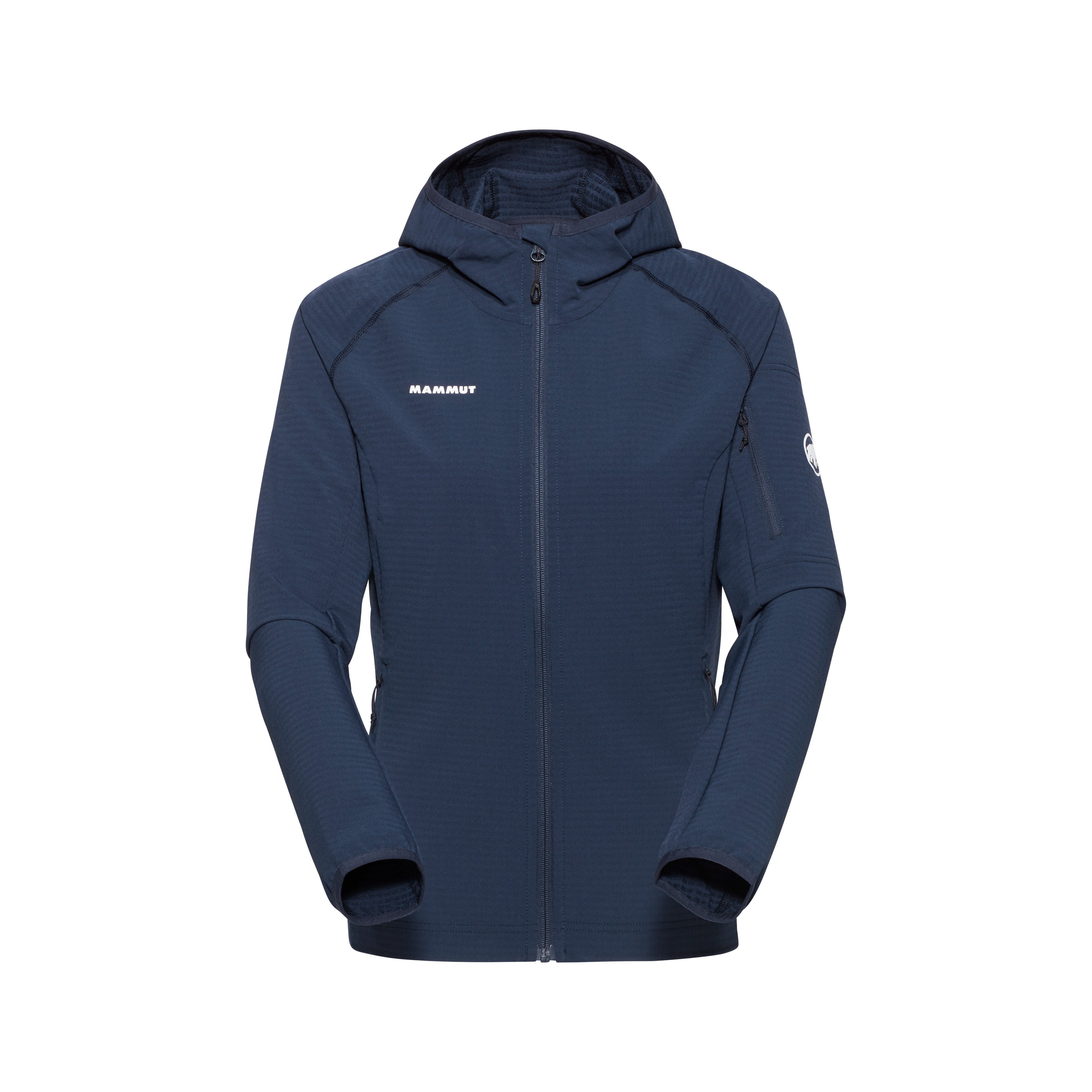 Mammut Madris Light ML Hooded Jacket Women - Strata/1328/Peach/Marine/Lavandin/Marsh/50658 - Thumbnail