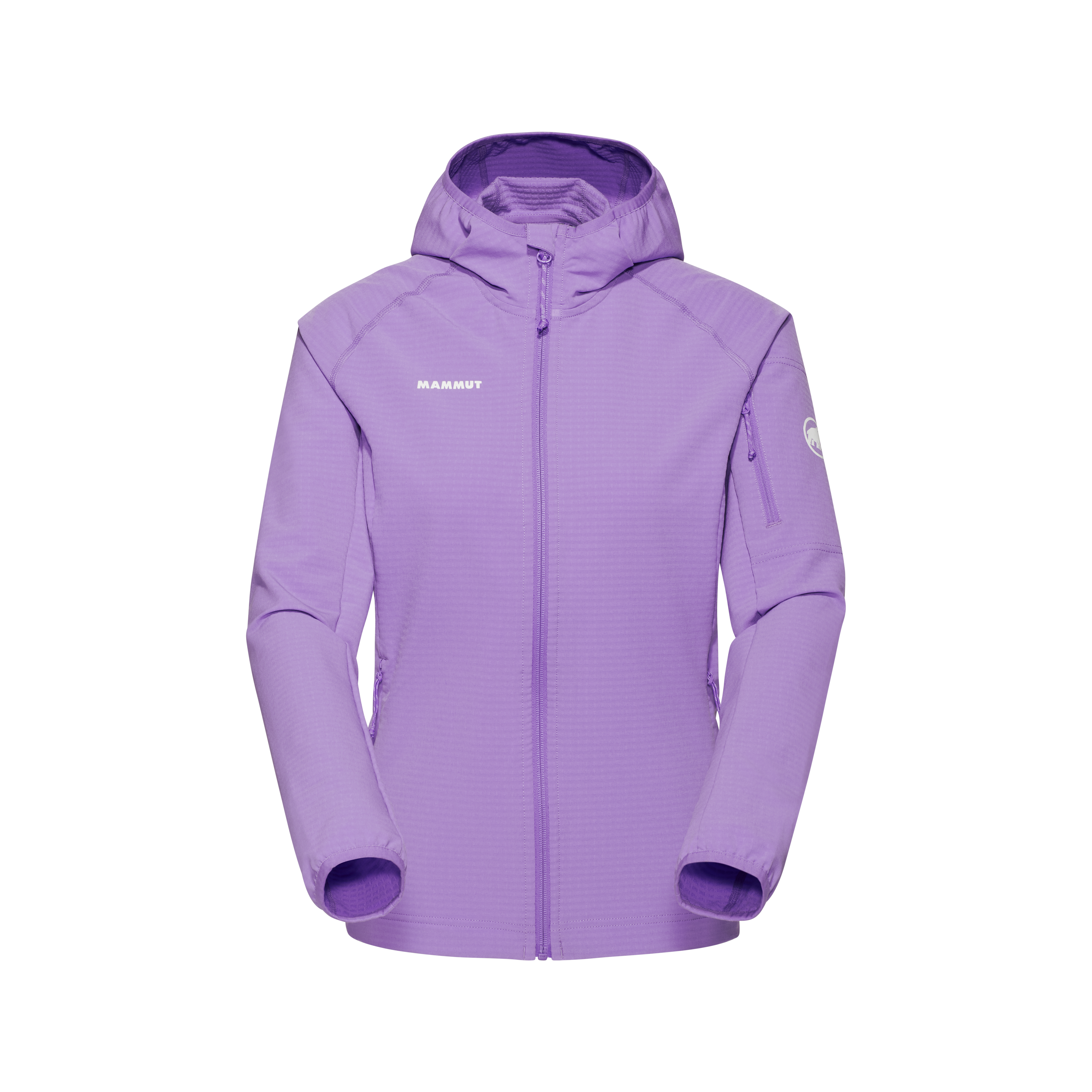 Mammut Madris Light ML Hooded Jacket Women, lavandin - Lavandin - Thumbnail