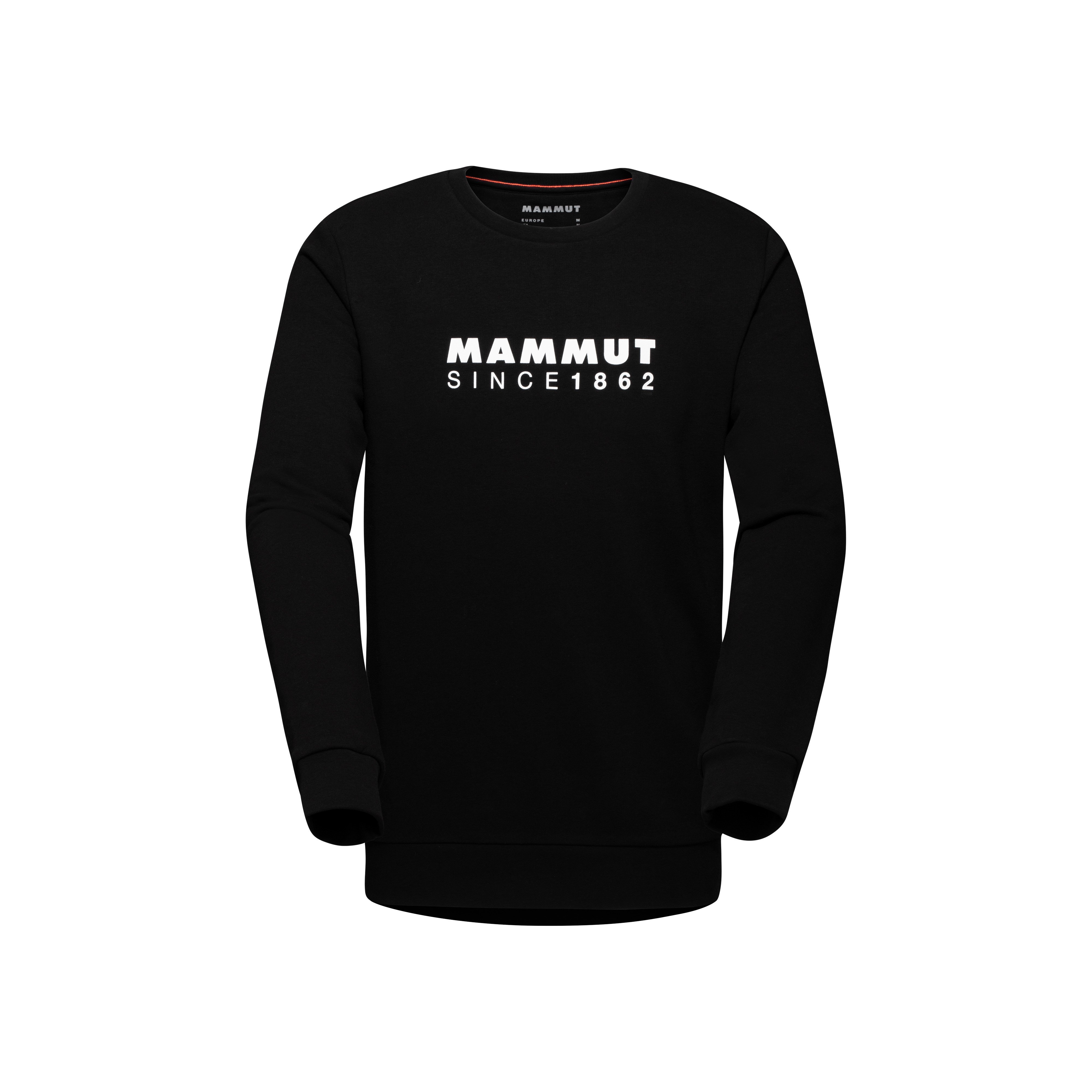 Mammut Core ML Crew Neck Men Logo - black, S thumbnail