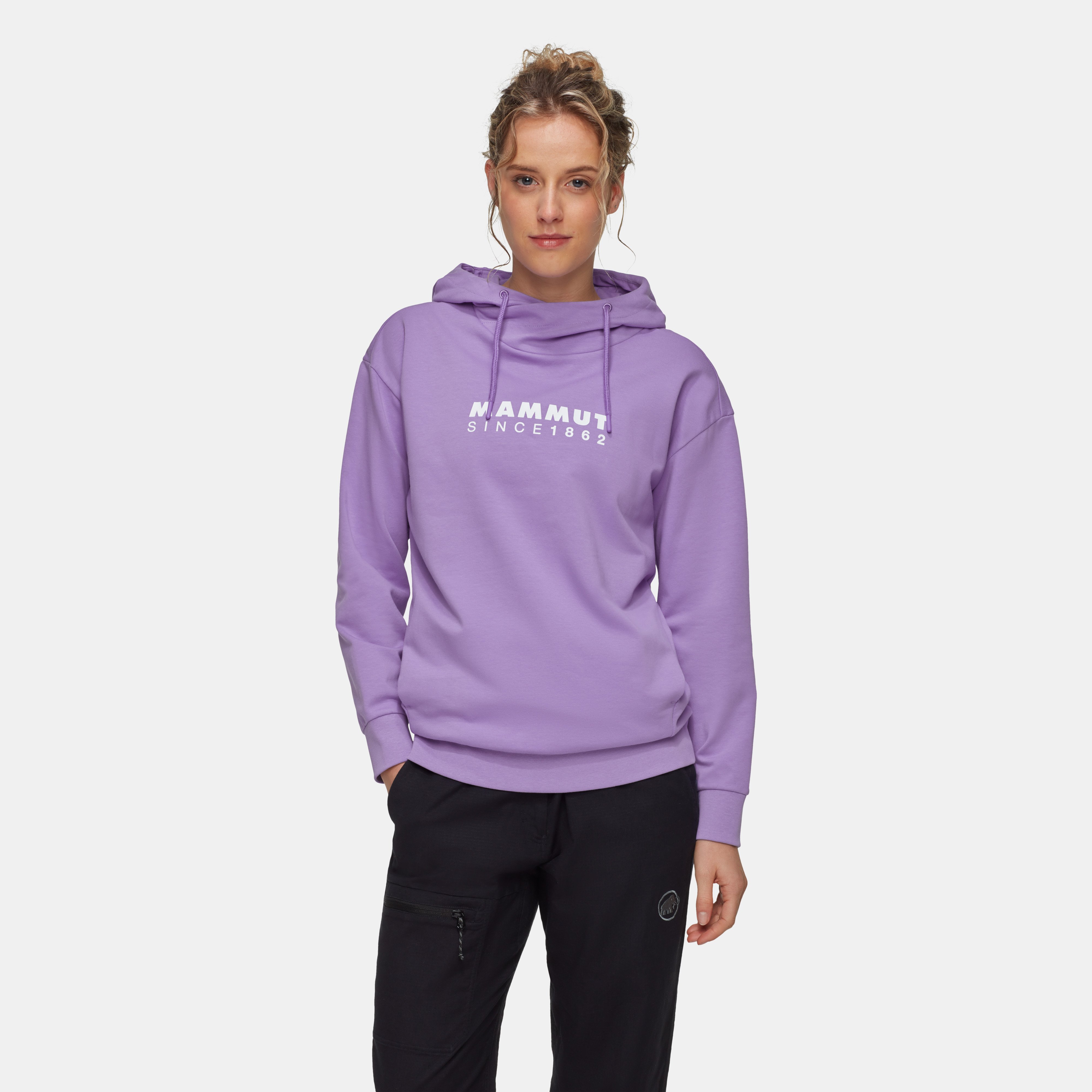 Mammut Mammut ML Hoody Women Logo, lavandin - Lavandin