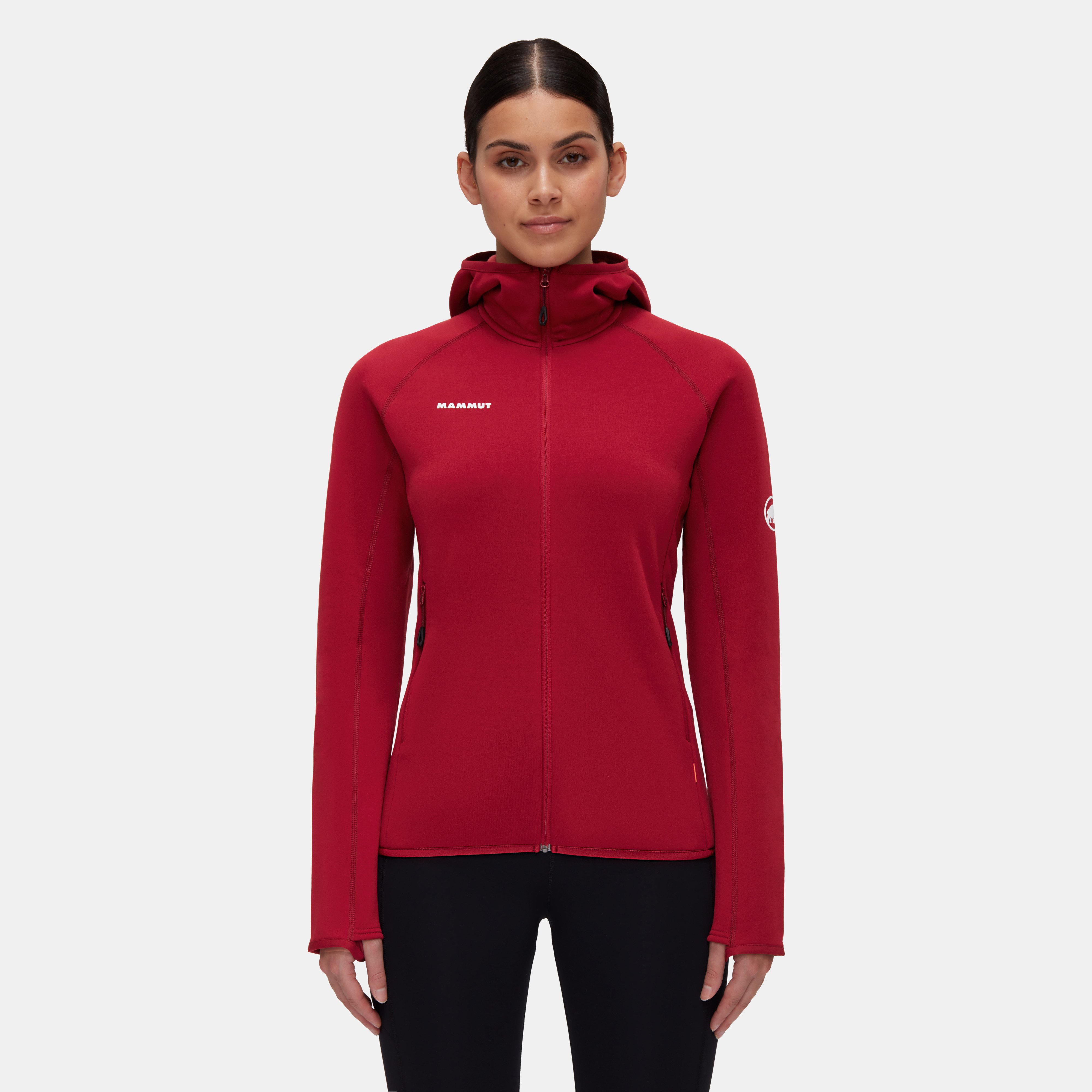 Mammut Aconcagua ML Hooded Jacket Women, blood red - Blood red