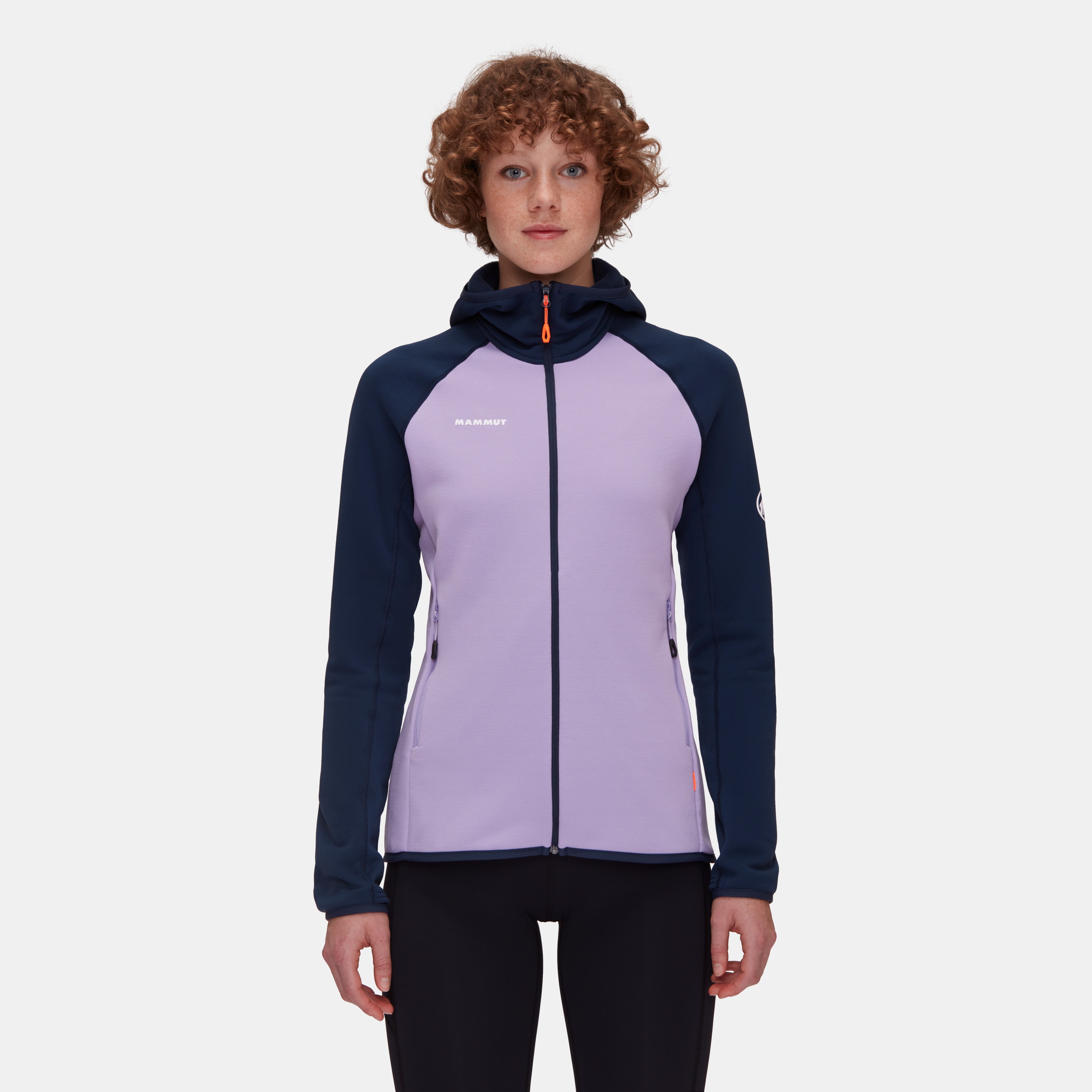 Mammut Aconcagua ML Hooded Jacket Women, supernova-marine - Supernova-marine - Model front view