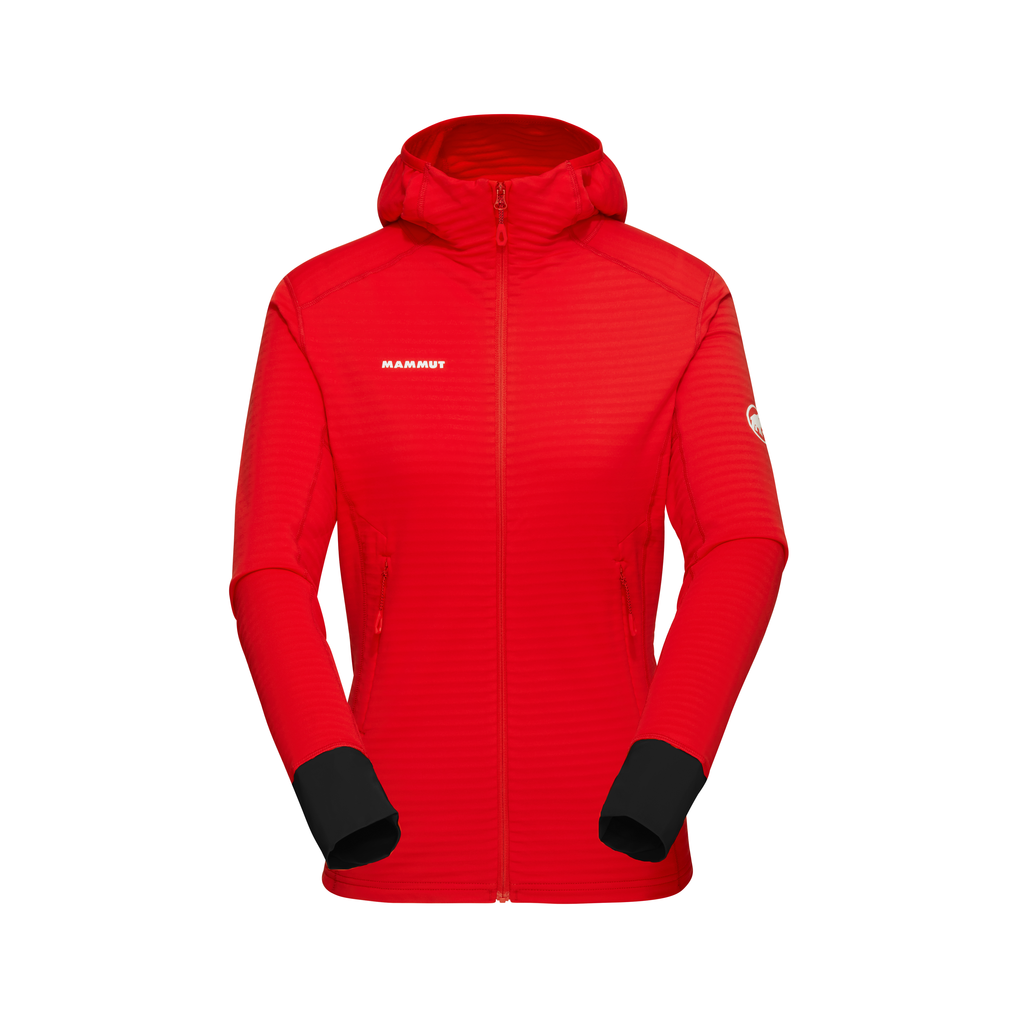 Taiss Light ML Hooded Jacket Women - mammut red-black, XS thumbnail