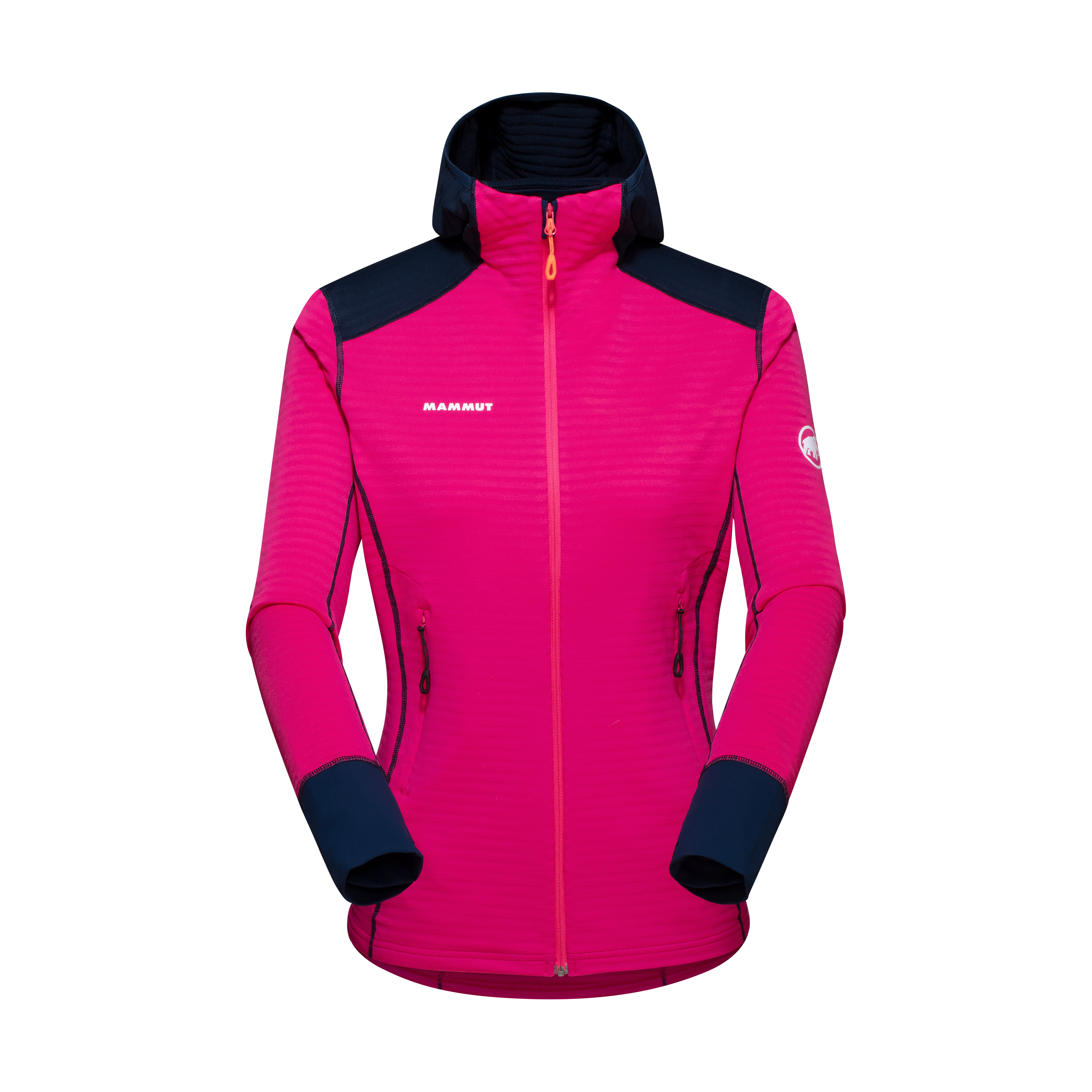 Taiss Light ML Hooded Jacket Women - pink-marine, XL thumbnail