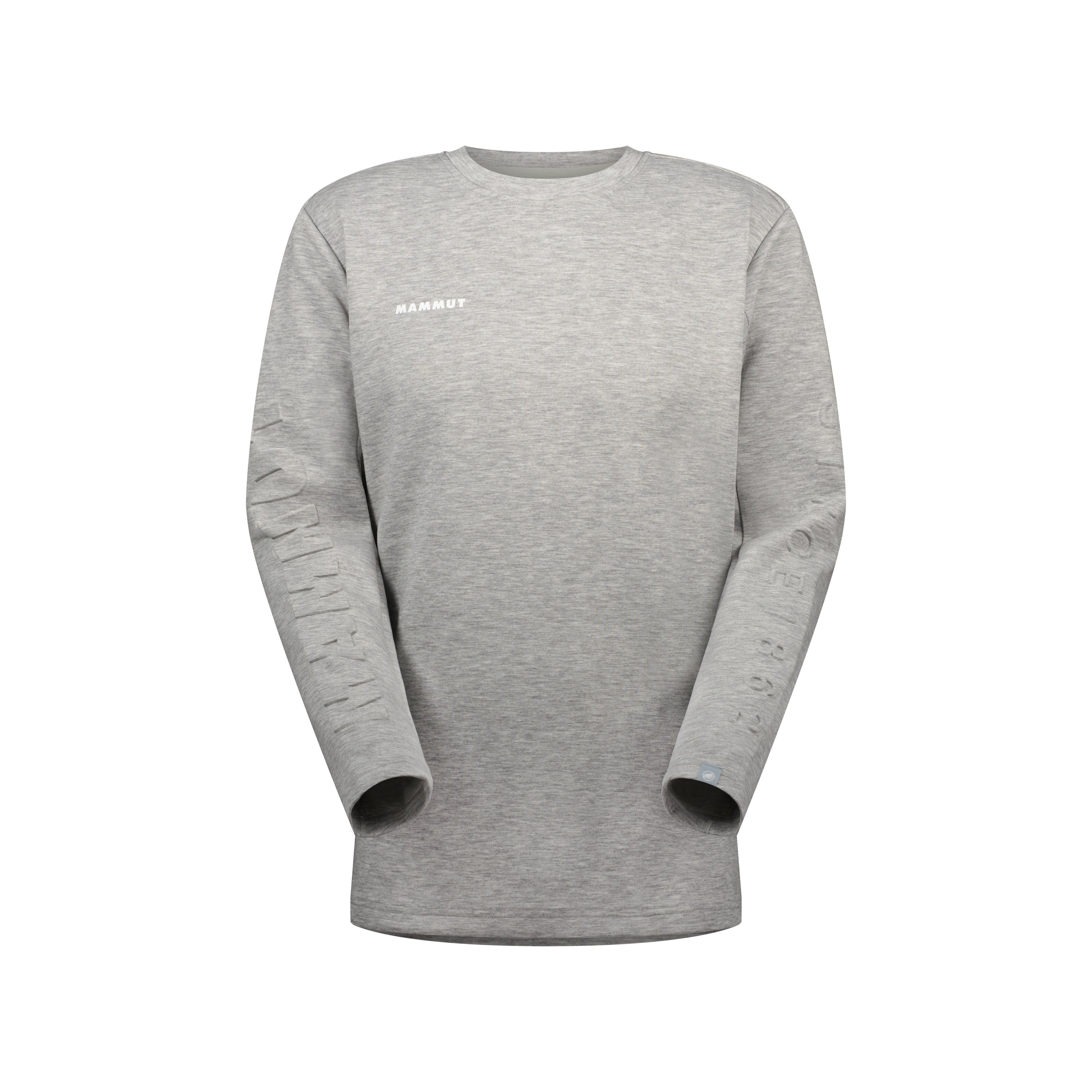 Mammut Dyno 2.0 ML Crew Neck AF - Black/White mélange/Platinum melange/Marine melange/Dark sand melange/Claystone melange/Soil melange/Dark jade melange - Thumbnail