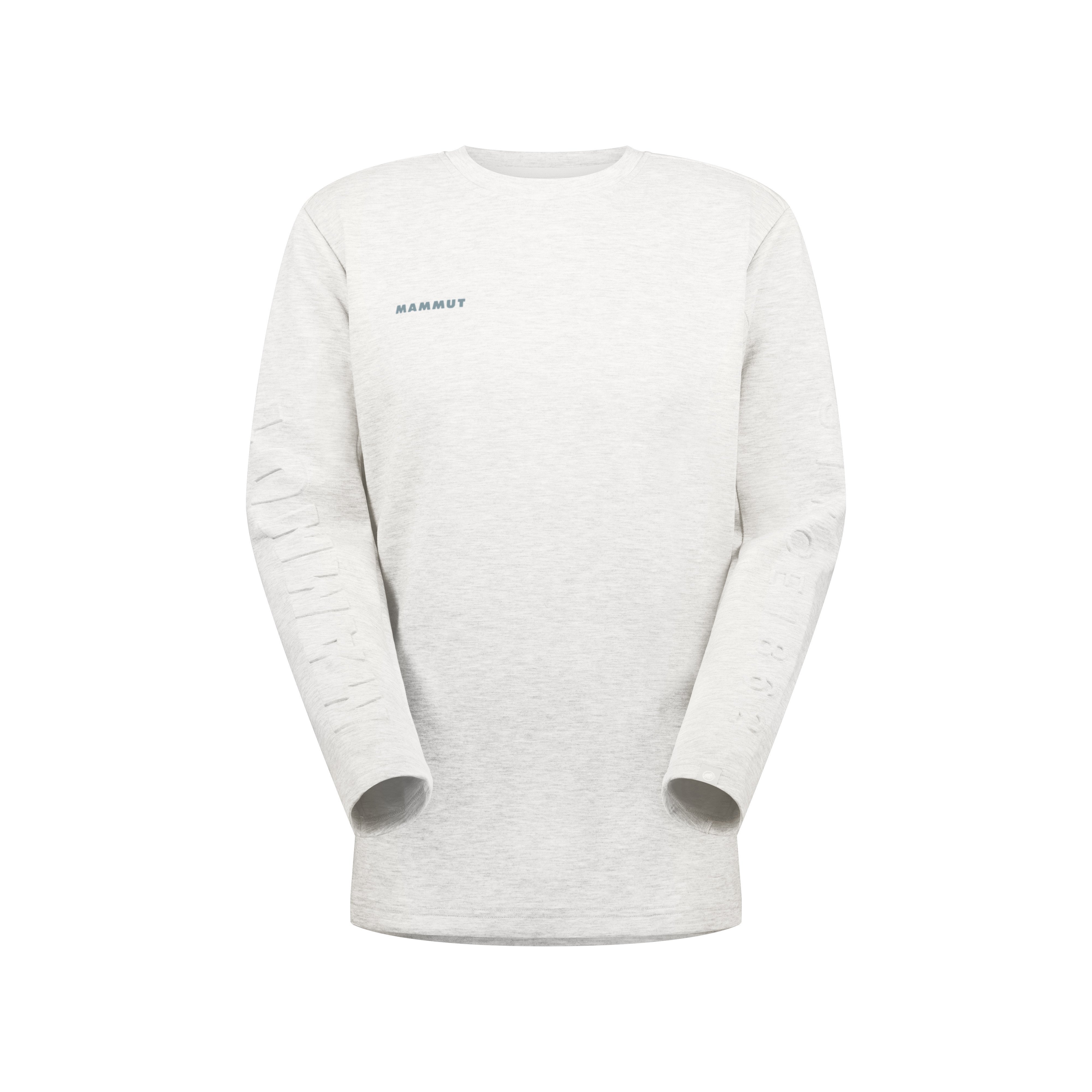 Mammut Dyno 2.0 ML Crew Neck AF - Black/White mélange/Platinum melange/Marine melange/Dark sand melange/Claystone melange/Soil melange/Dark jade melange - Thumbnail
