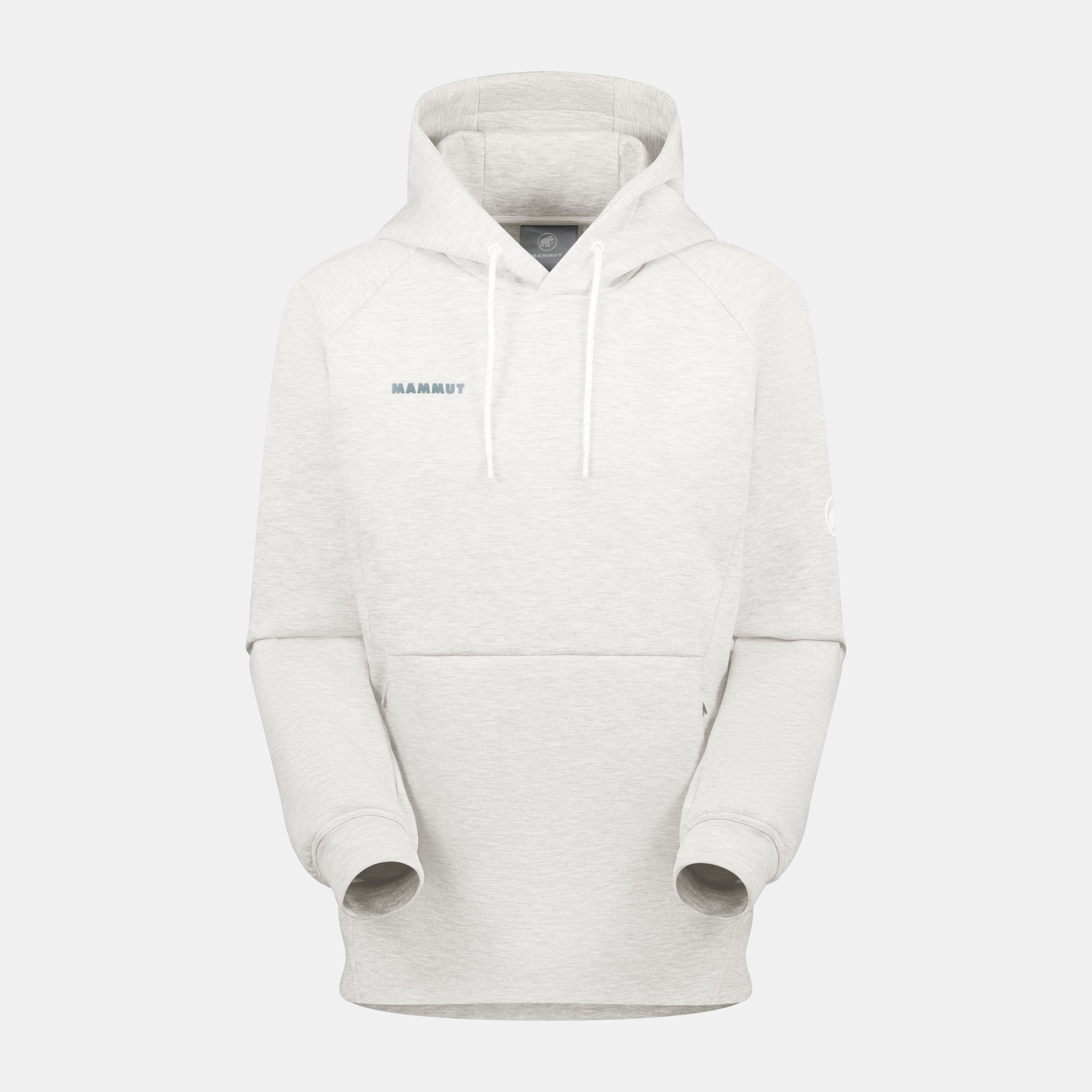 Mammut Dyno 2.0 ML Hoody AF, white mélange - White mélange