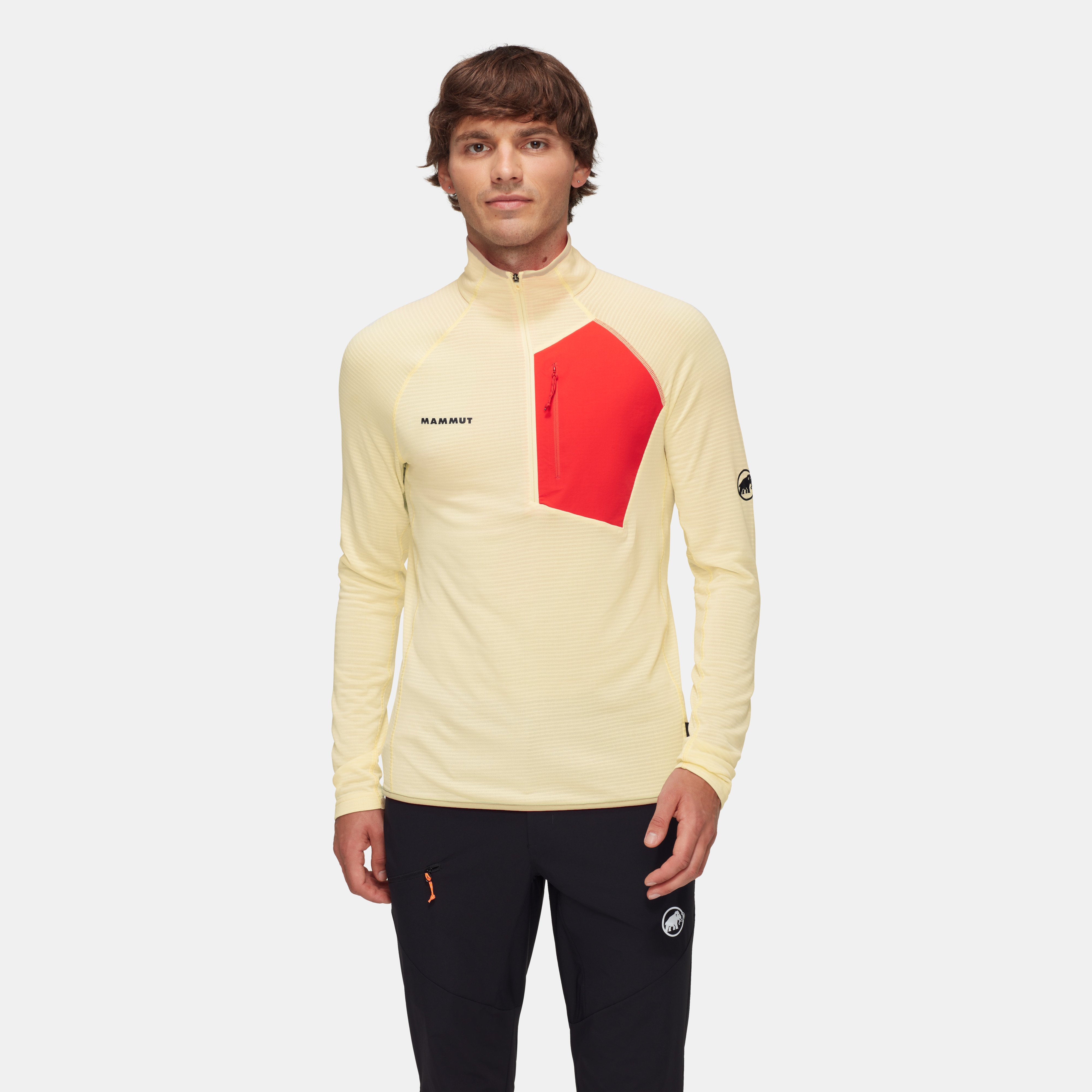 Mammut Aenergy Light ML Half Zip Pull Men, alvatern-mammut red - Alvatern-mammut red