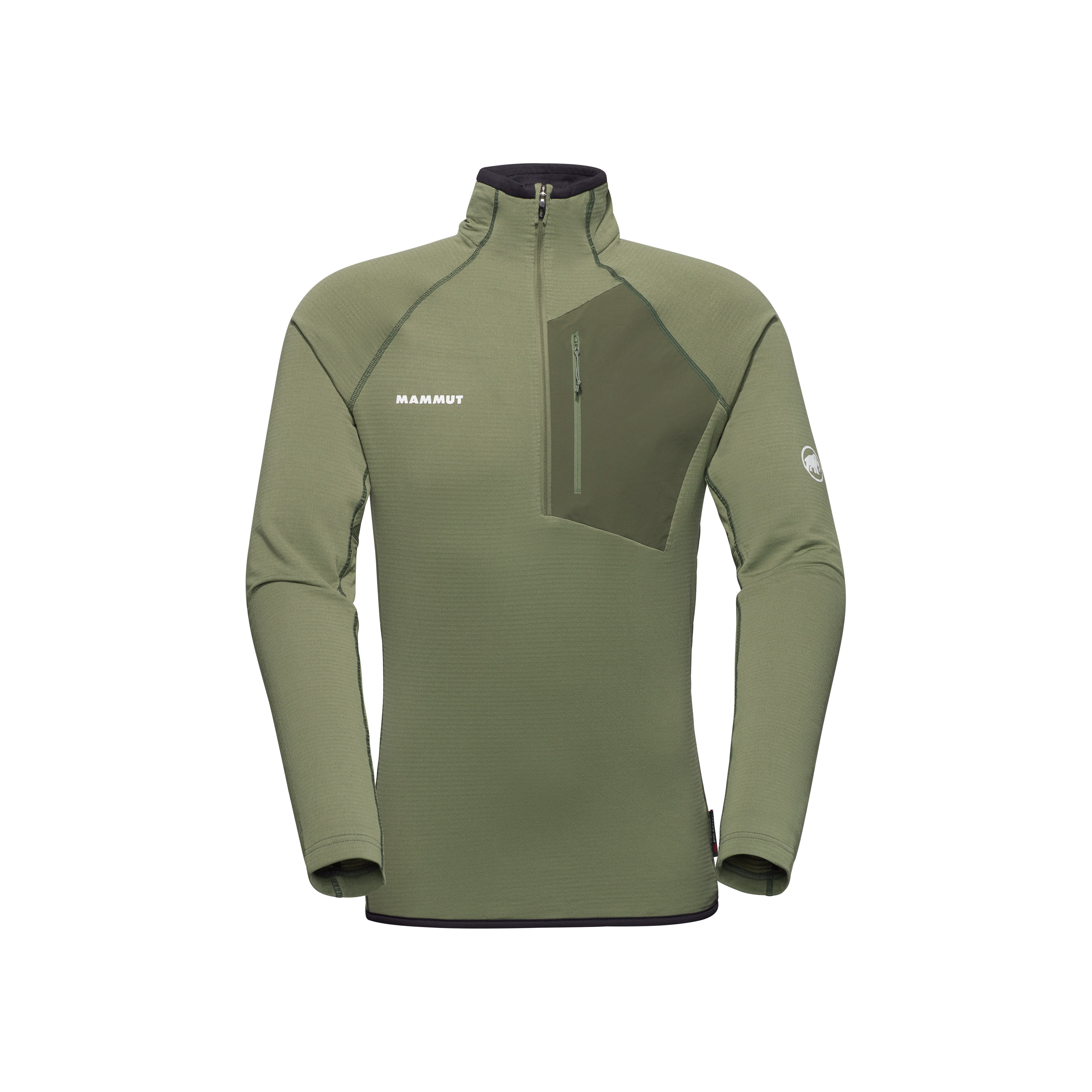 Mammut Aenergy Light ML Half Zip Pull Men - Black/Neo lime-black/Alvatern-mammut red/Silver sage-strata/Dark tangerine-black/Arumita-marine/Brick-black/Marine/Savannah-black/Aura-black/Marsh-dark marsh/Pinea-aurora/Glacier blue/Azurit-marine - Thumbnail