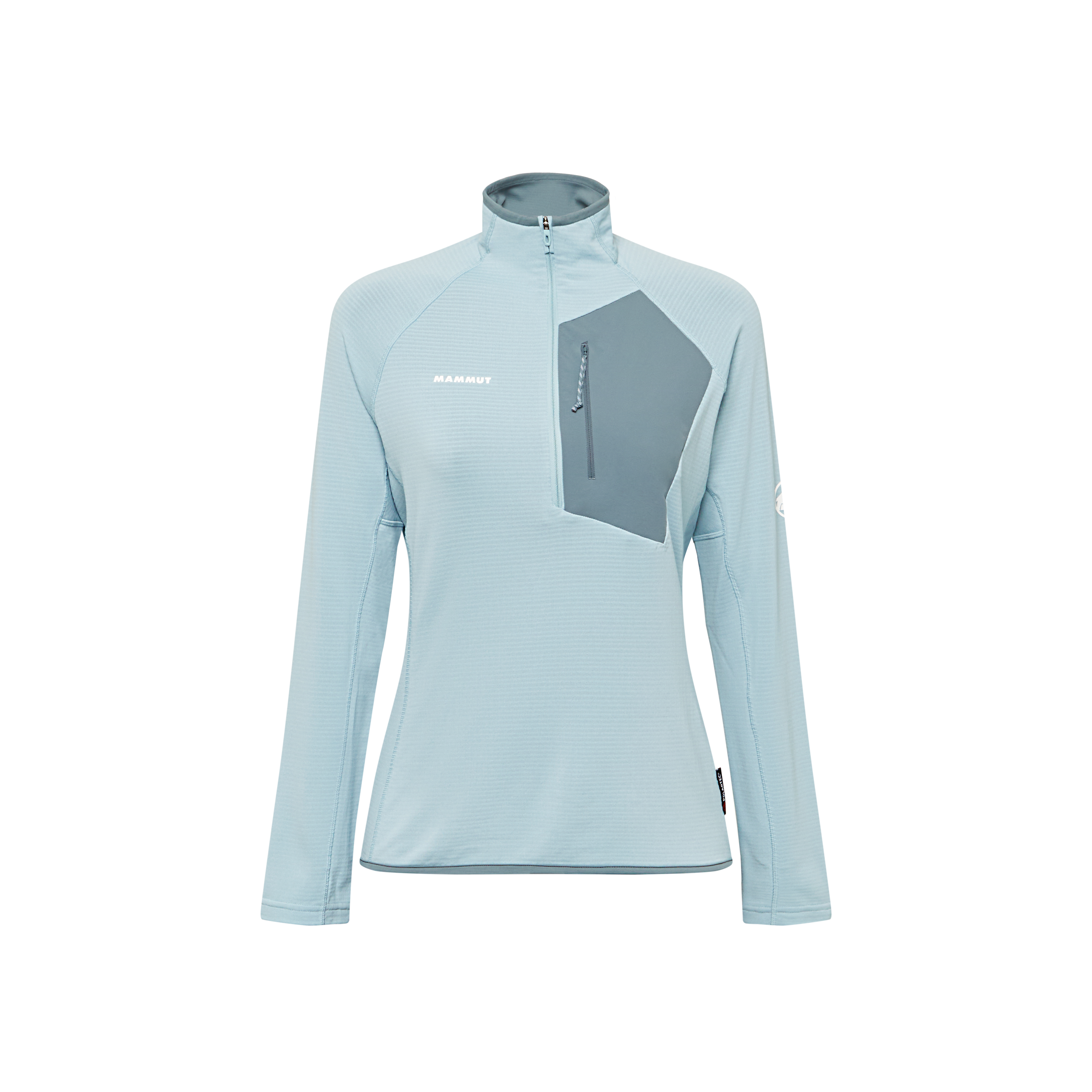 Mammut Aenergy Light ML Half Zip Pull Women, nebla-strata - Nebla-strata