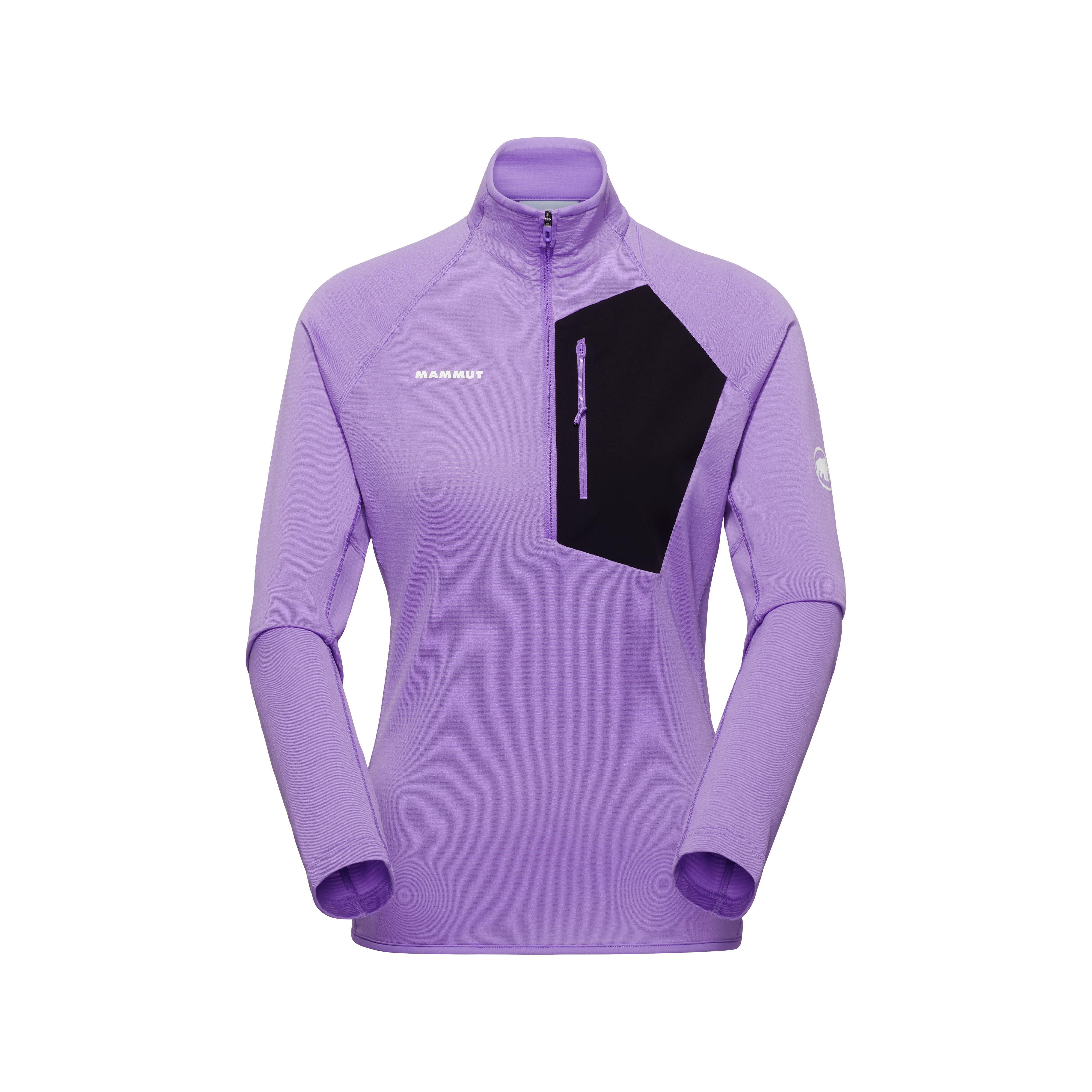 Mammut Aenergy Light ML Half Zip Pull Women, lavandin-black - Lavandin-black - Thumbnail