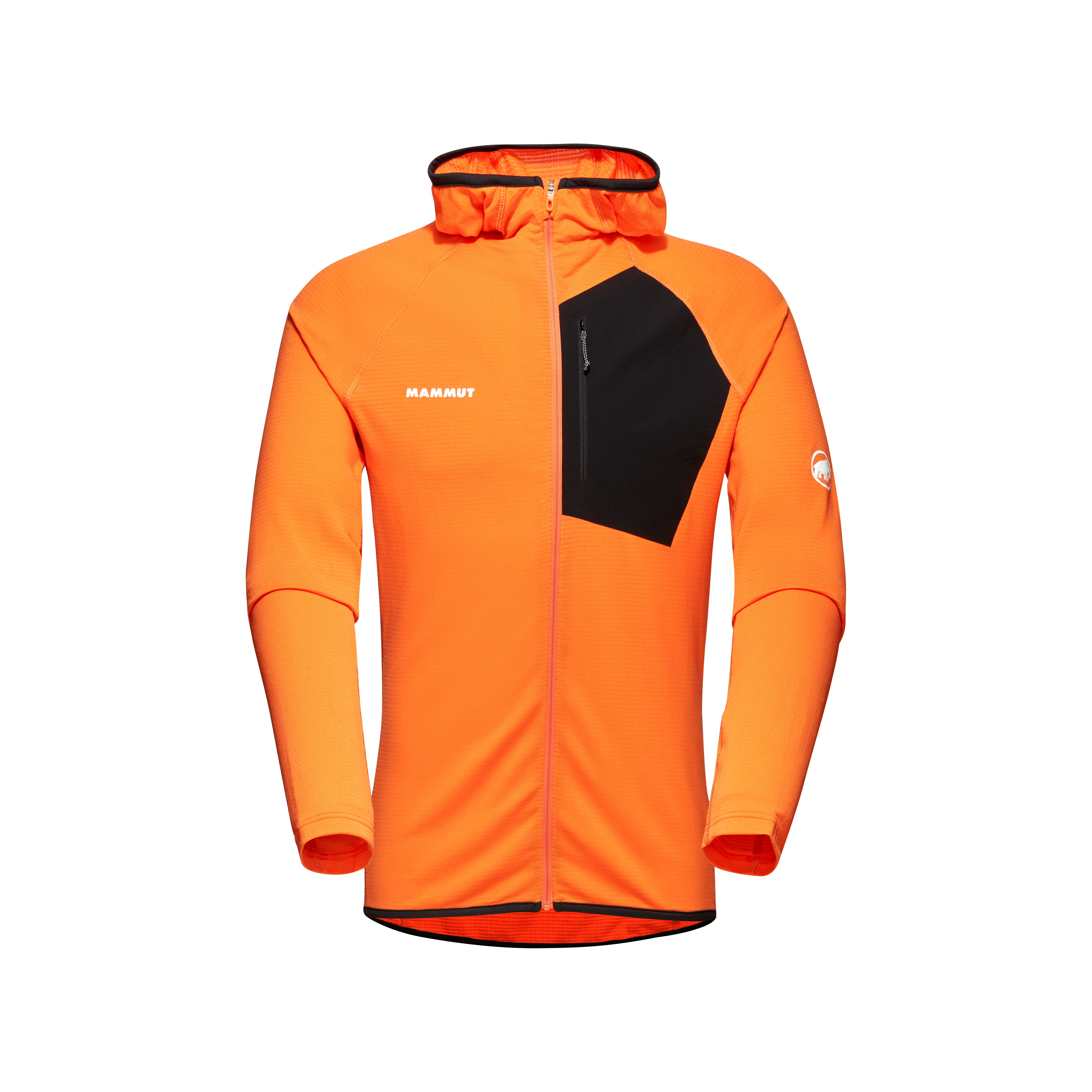 Aenergy Light ML Hooded Jacket Men - dark tangerine-black, S thumbnail