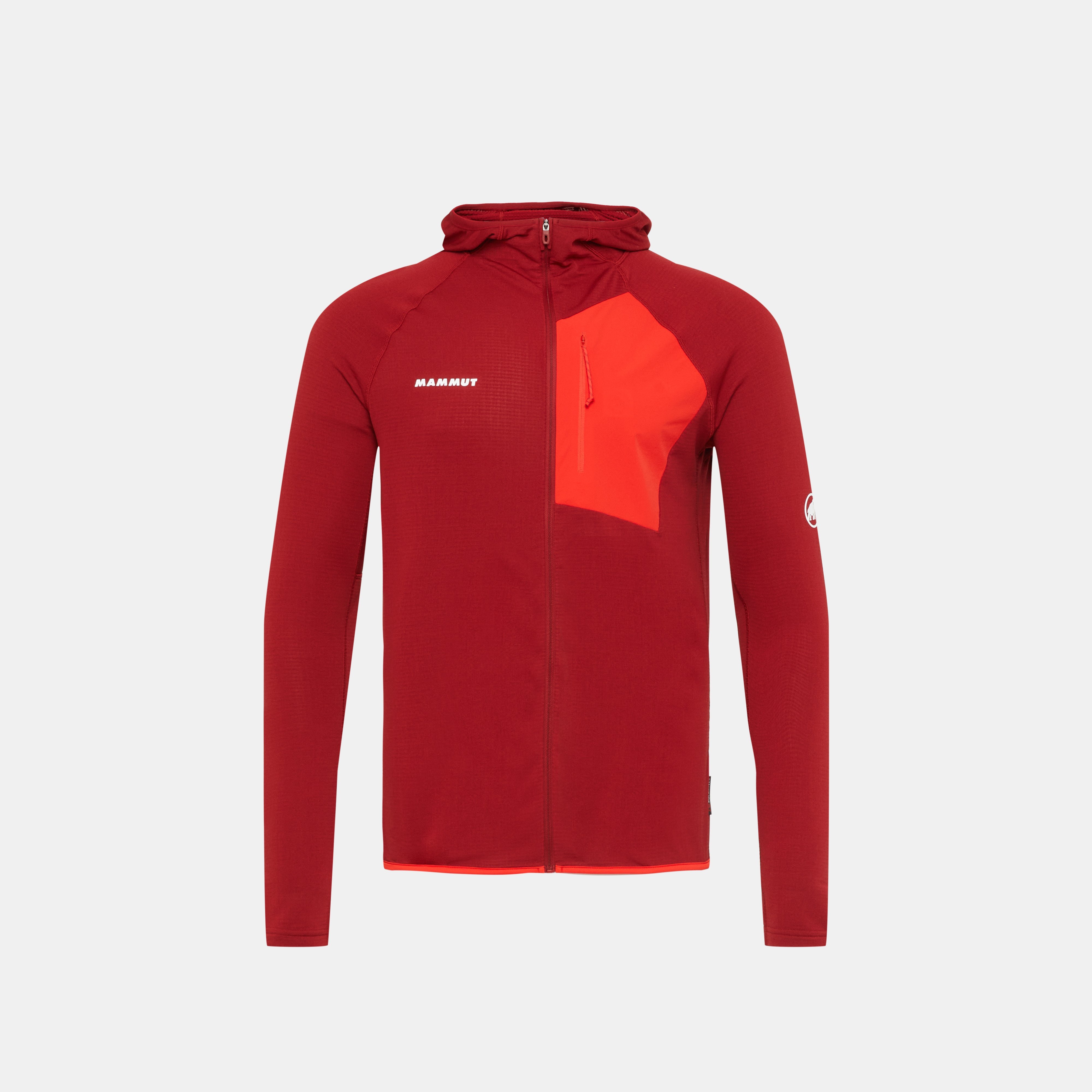 Mammut Aenergy Light ML Hooded Jacket Men, dark mammut red-mammut red - Dark mammut red-mammut red - Main image