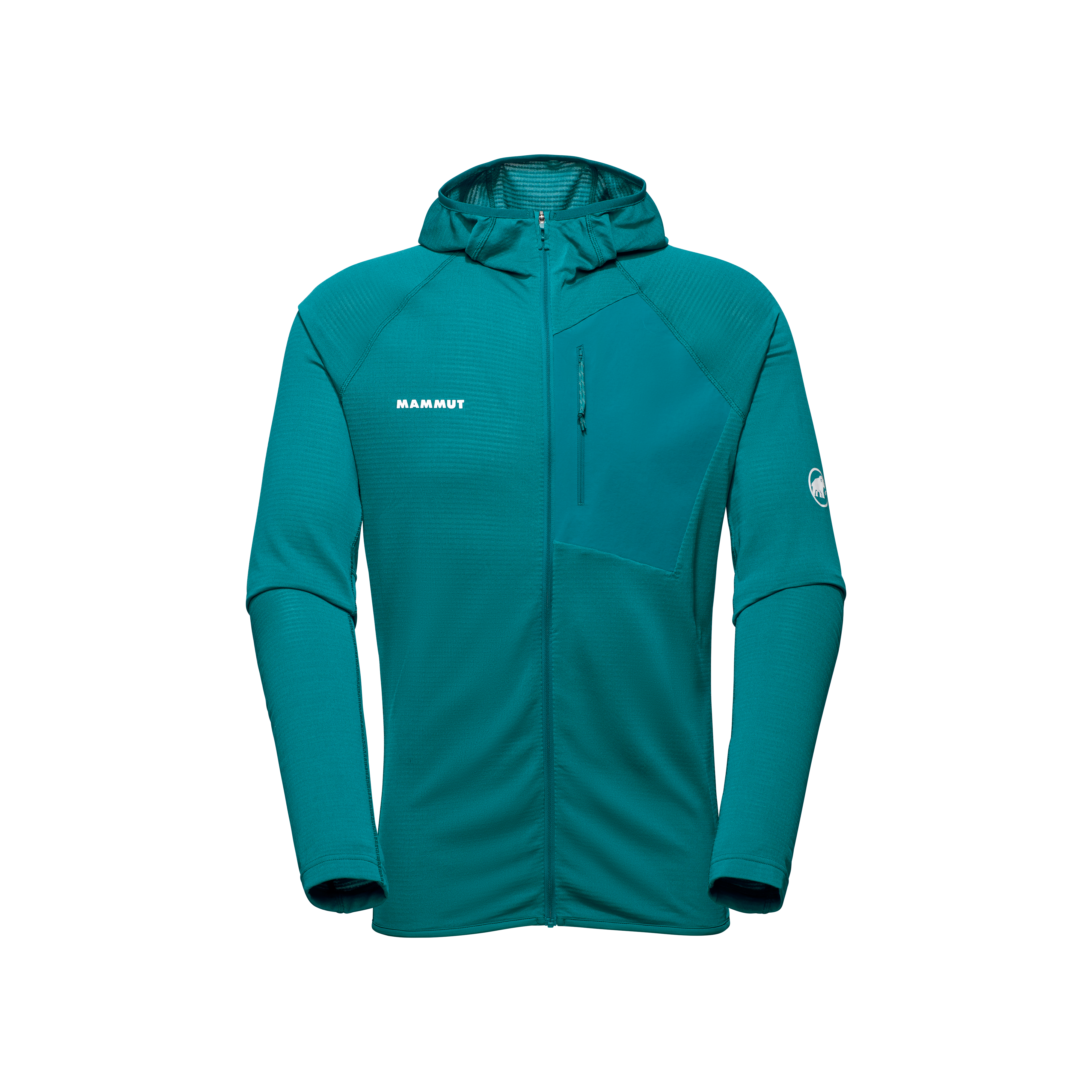 Mammut Aenergy Light ML Hooded Jacket Men, deep teal - Deep teal - Thumbnail