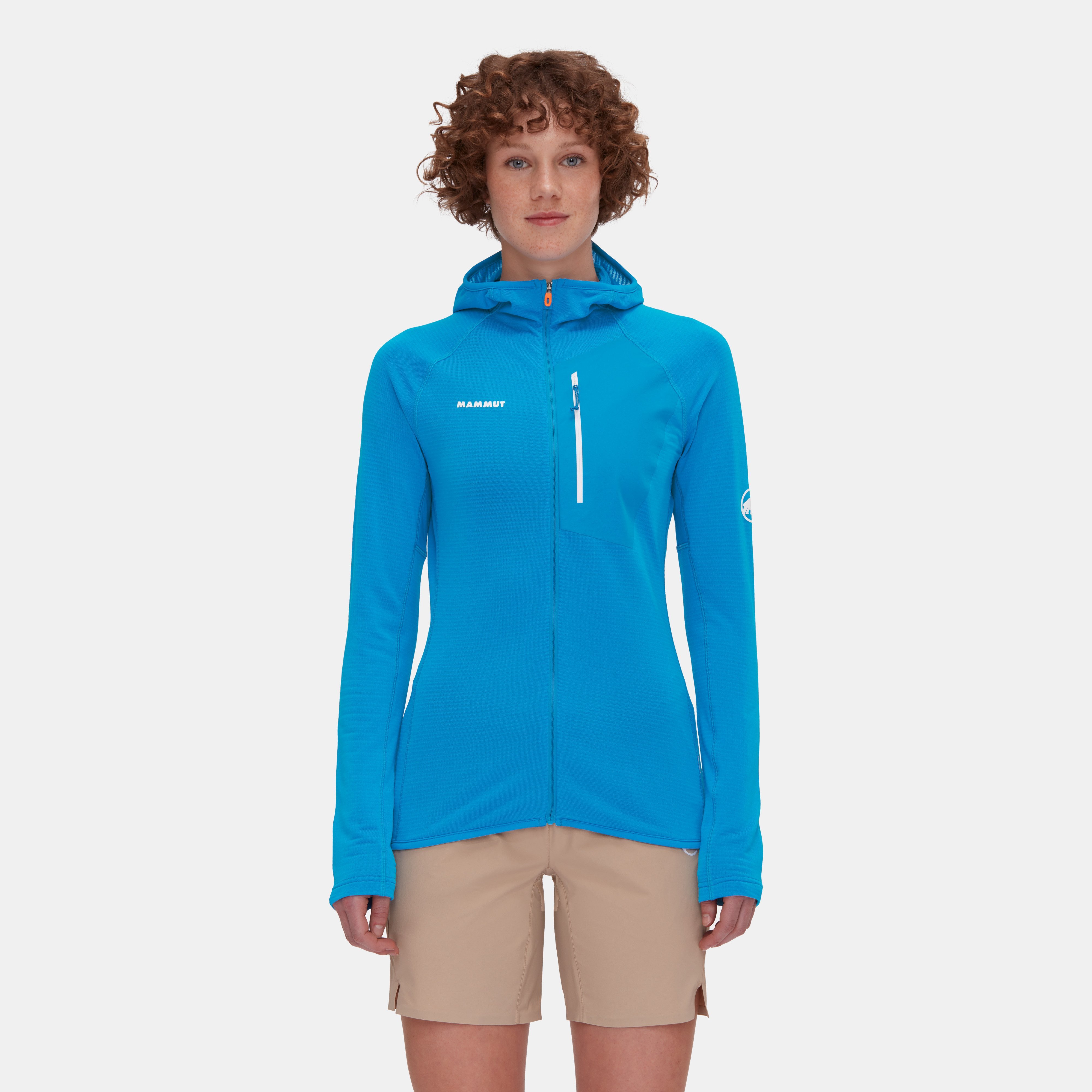 Mammut Aenergy Light ML Hooded Jacket Women, glacier blue - Glacier blue