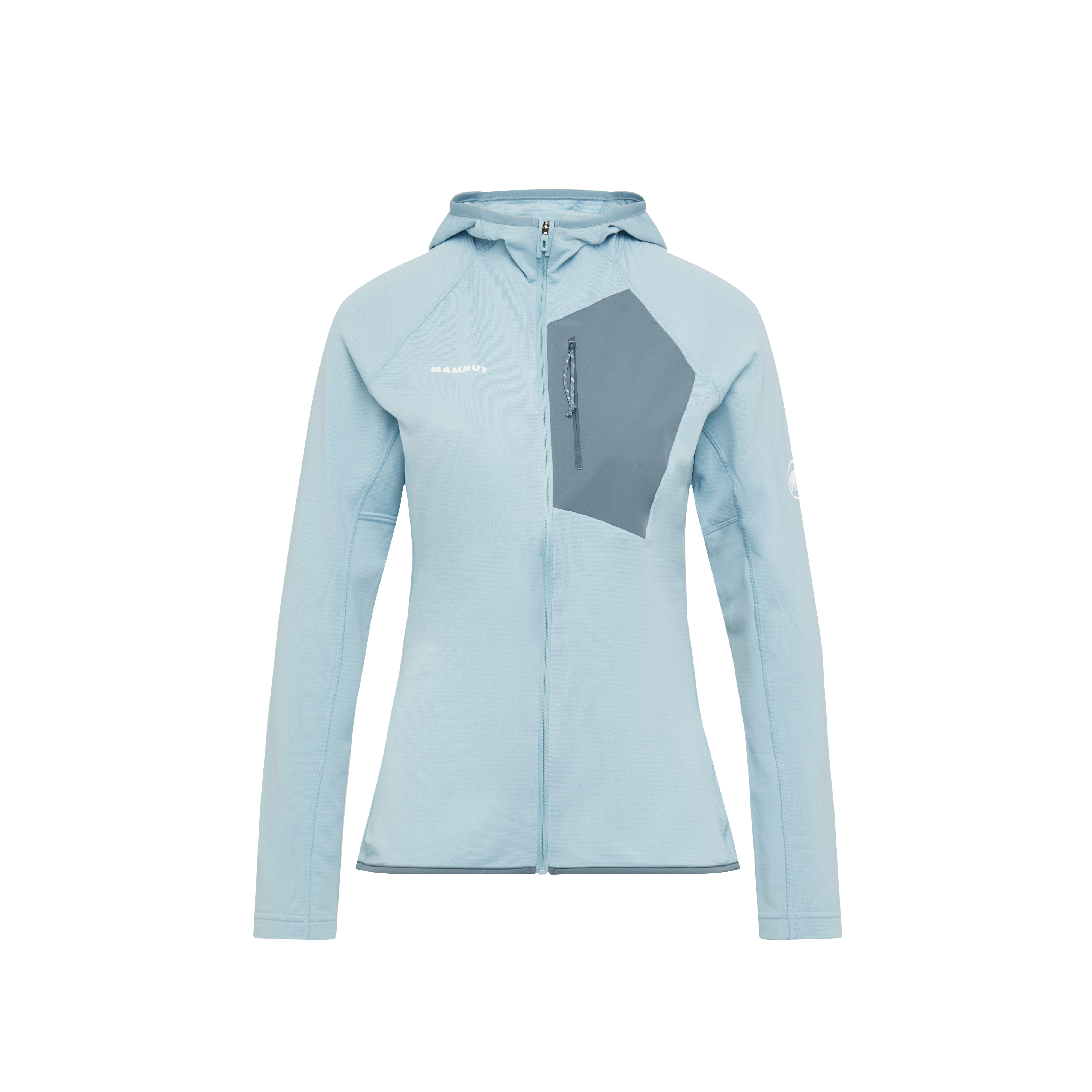Mammut Aenergy Light ML Hooded Jacket Women, nebla-strata - Nebla-strata