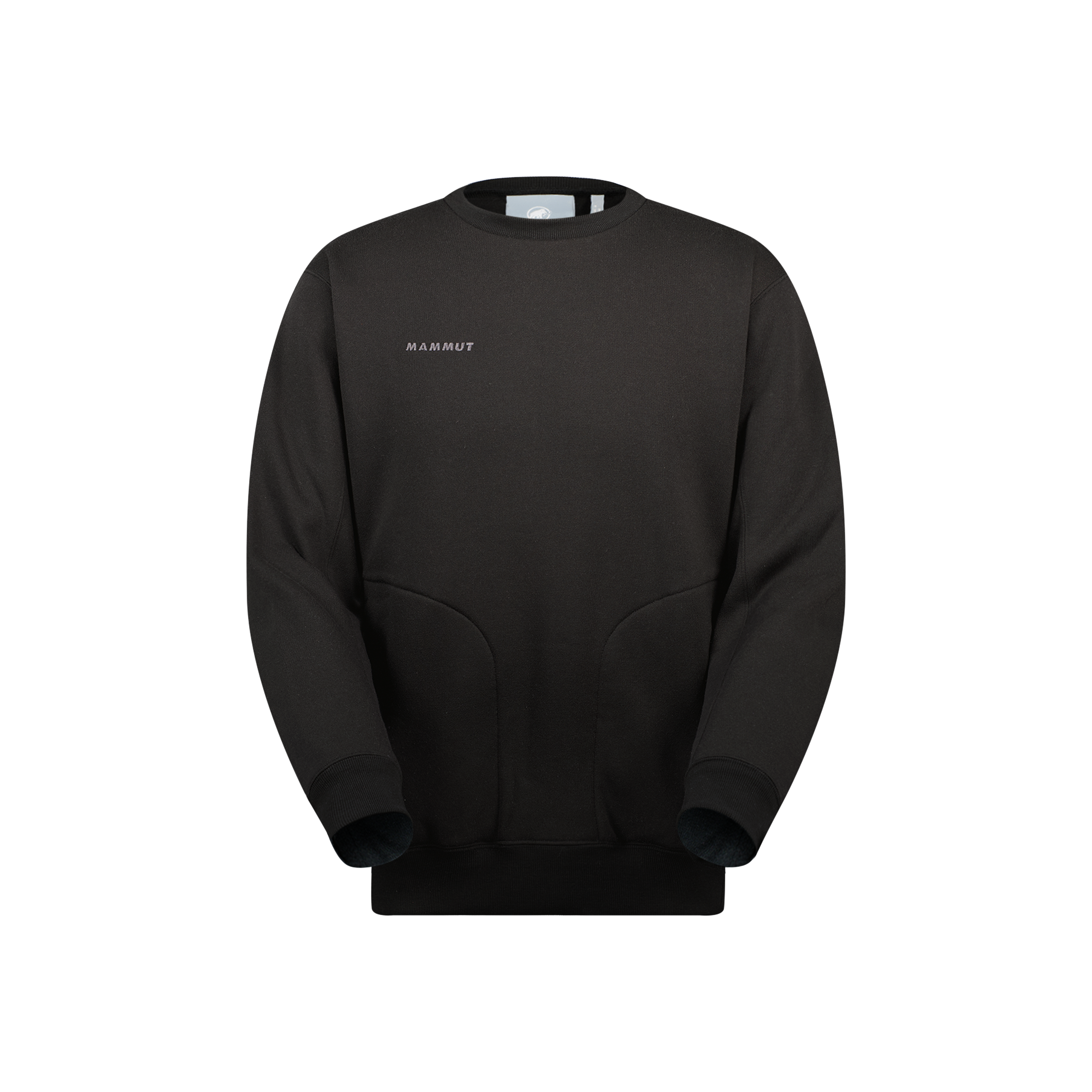 Mammut Mammut Essential ML Crew Neck AF, black - Black - Thumbnail