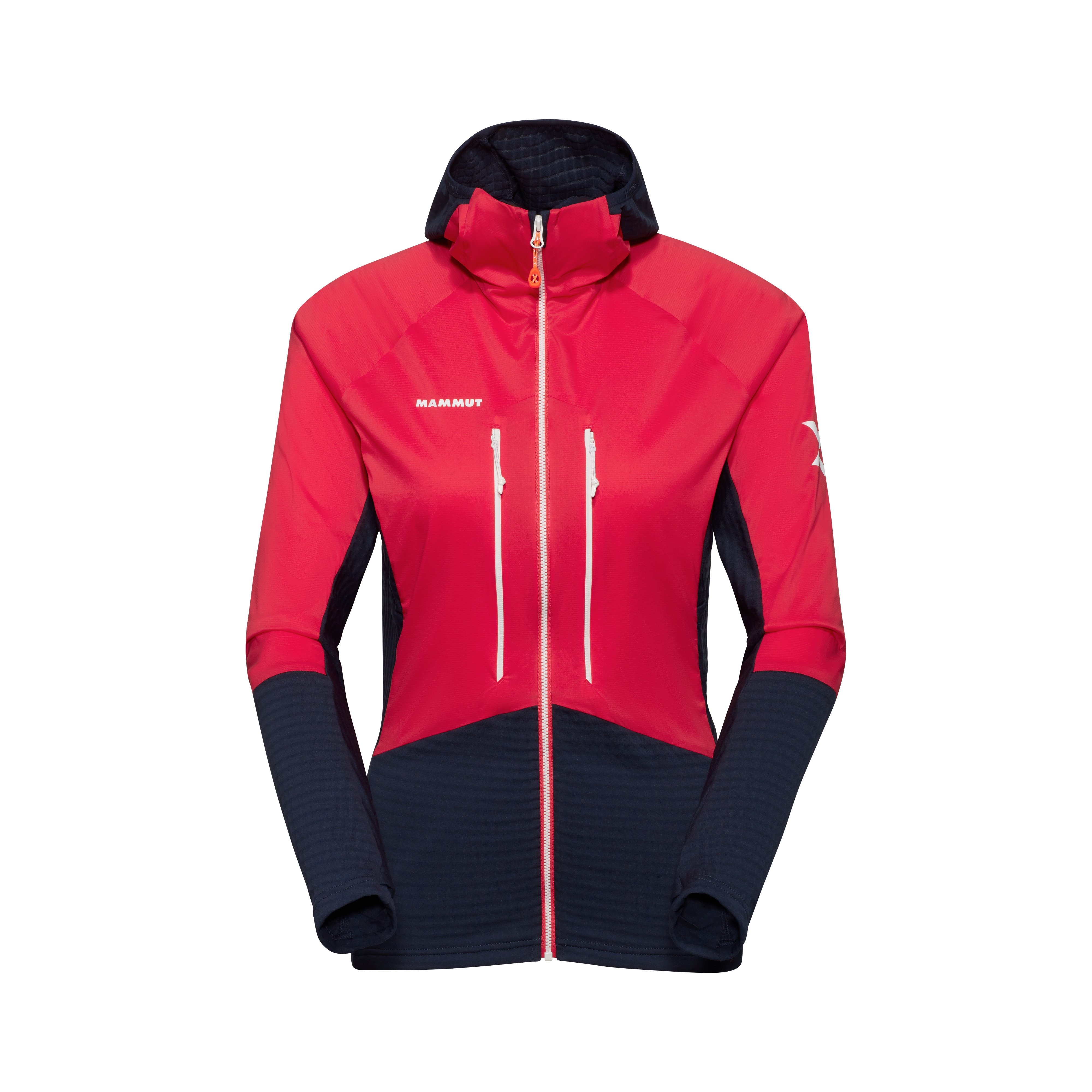 Mammut Eiger Nordwand ML Hybrid Hooded Jacket Women - Azalea-night/Night/Sky-night - Thumbnail