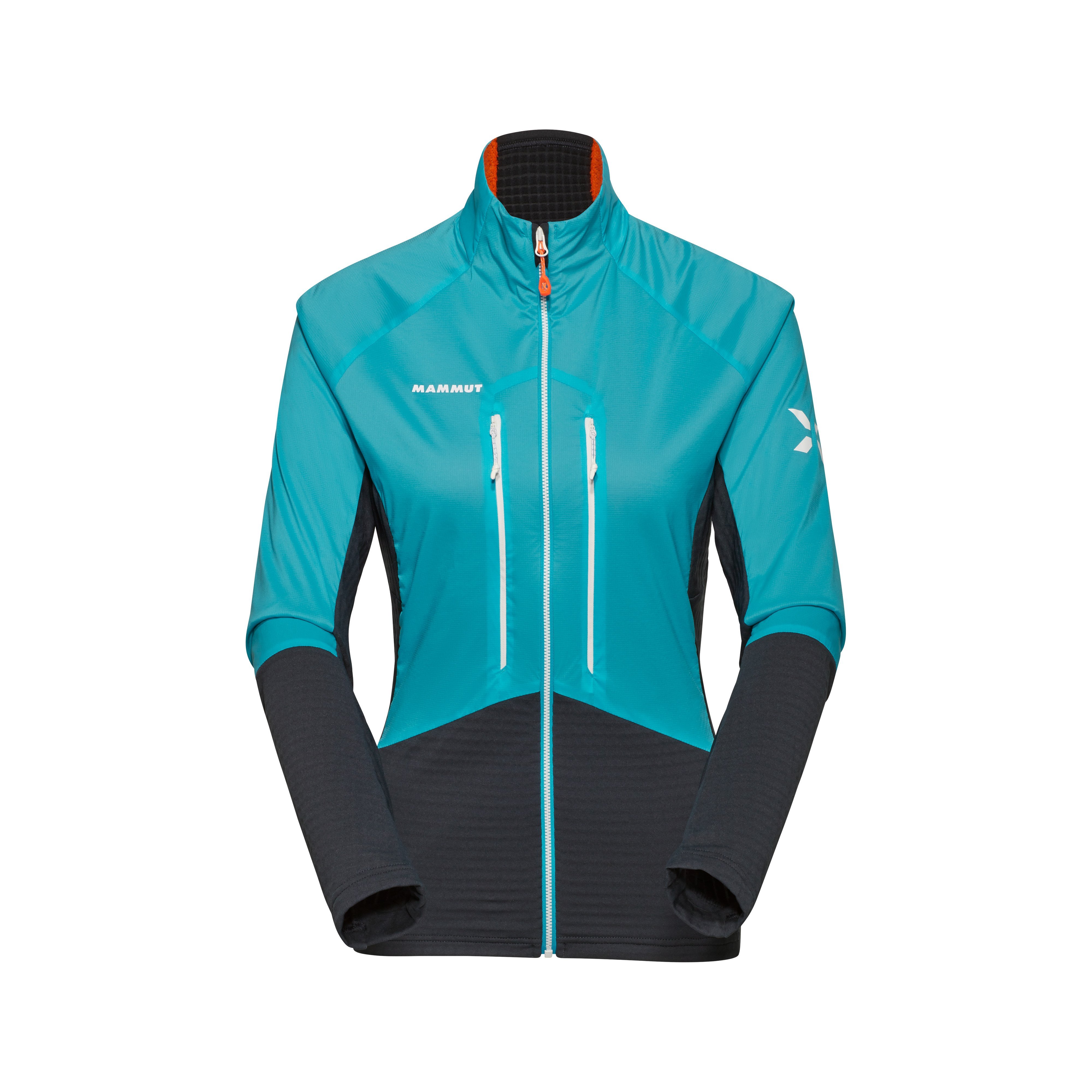 Mammut Eiger Nordwand ML Hybrid Jacket Women - Azalea-night/Night/Sky-night - Thumbnail