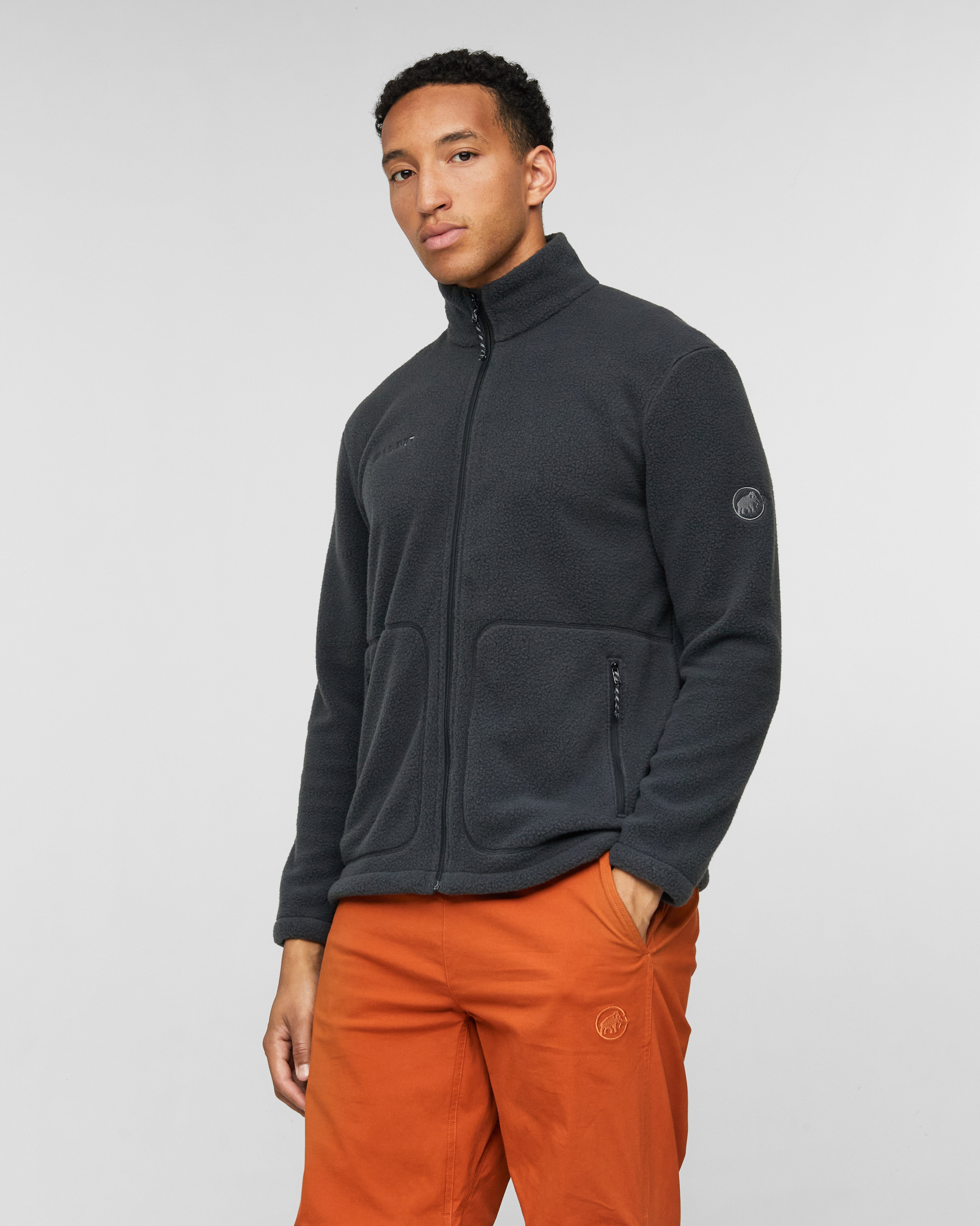 Mammut Falera ML Jacket Men, gabbro - Gabbro - Model front view