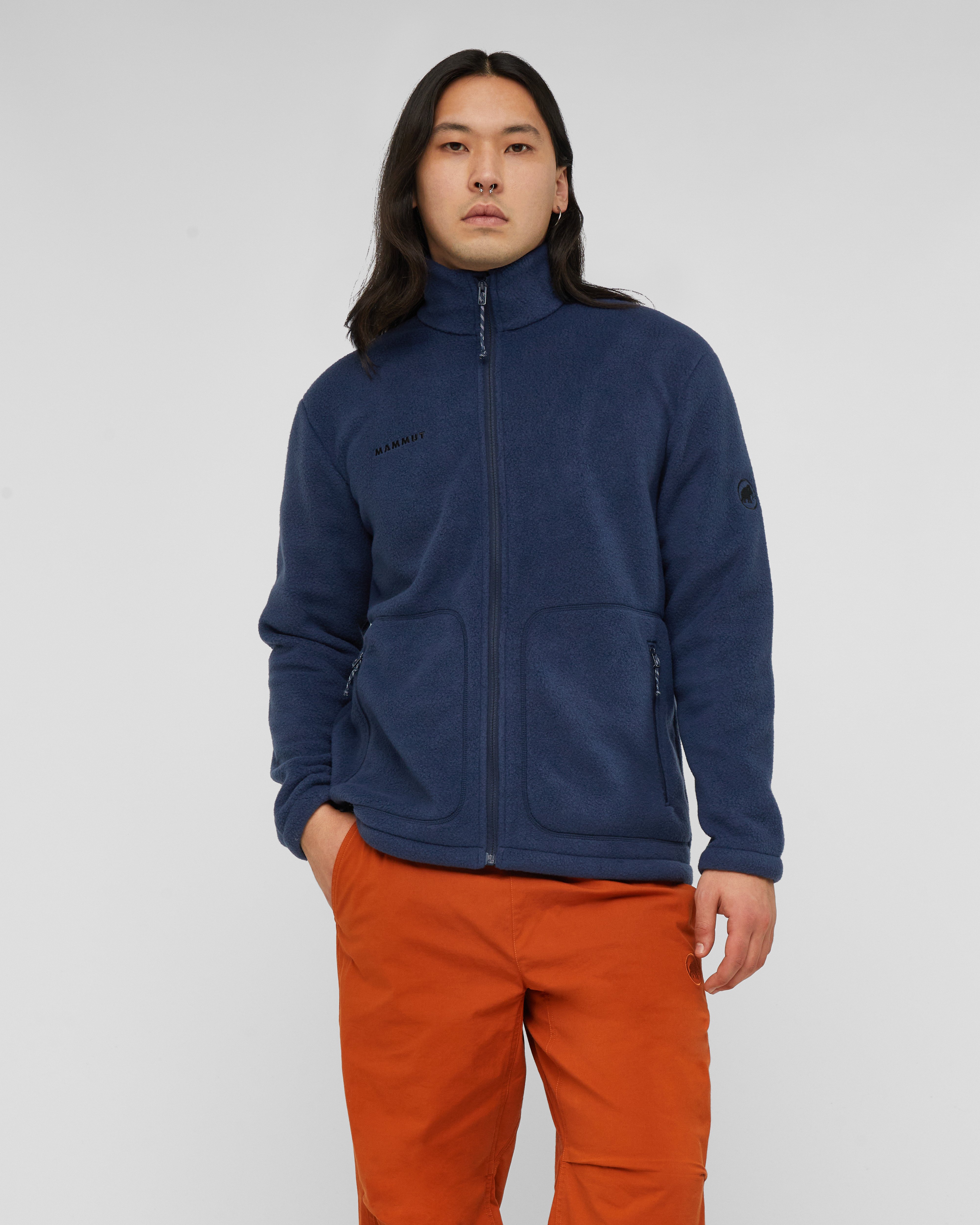 Mammut Falera ML Jacket Men, marine - Marine - Model front view