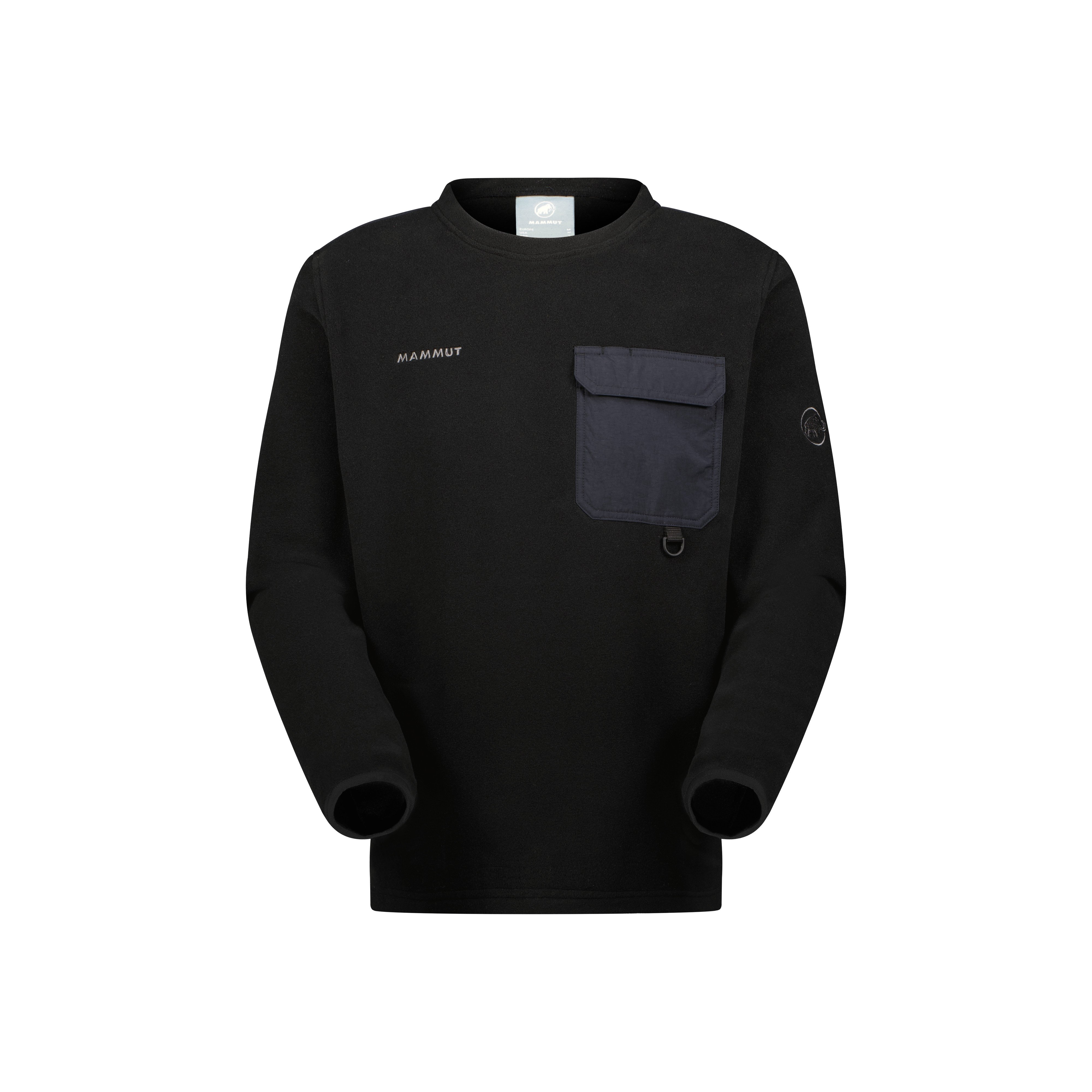 Mammut Moonstone Hybrid ML Crew Neck AF - Black/Dark sand/Oatmeal-dark marsh/Claystone-black/Dark marsh - Thumbnail
