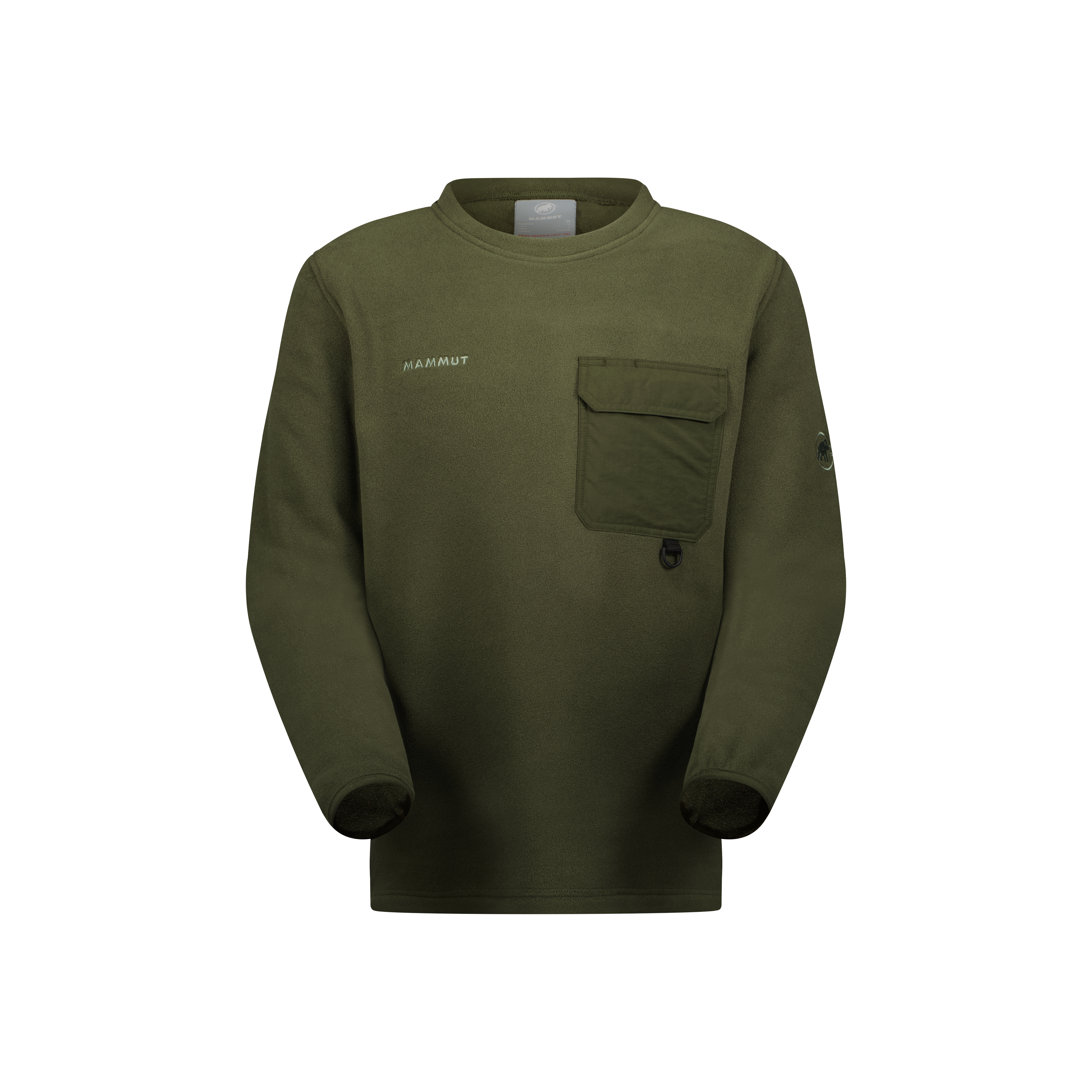 Mammut Moonstone Hybrid ML Crew Neck AF, dark marsh - Dark marsh - Thumbnail