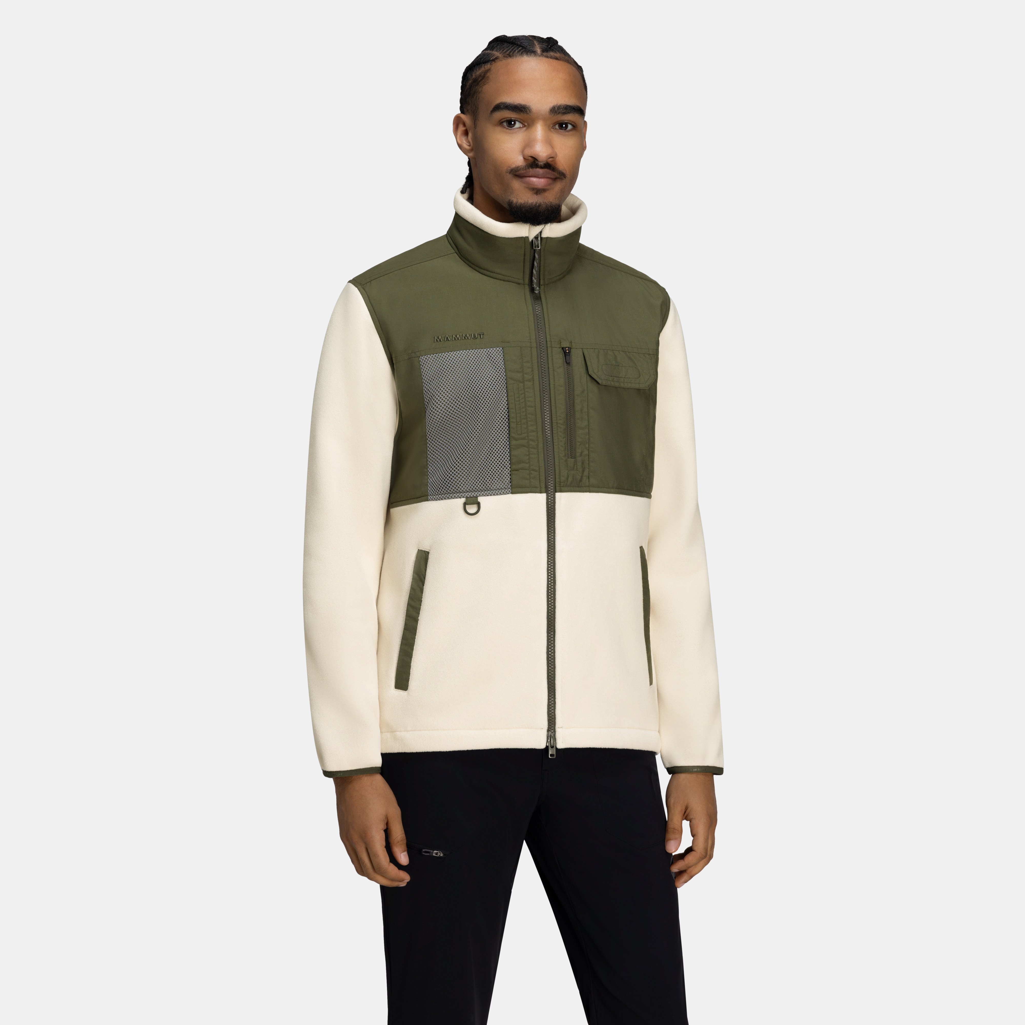 Mammut Moonstone Hybrid ML Jacket AF, oatmeal-dark marsh - Oatmeal-dark marsh