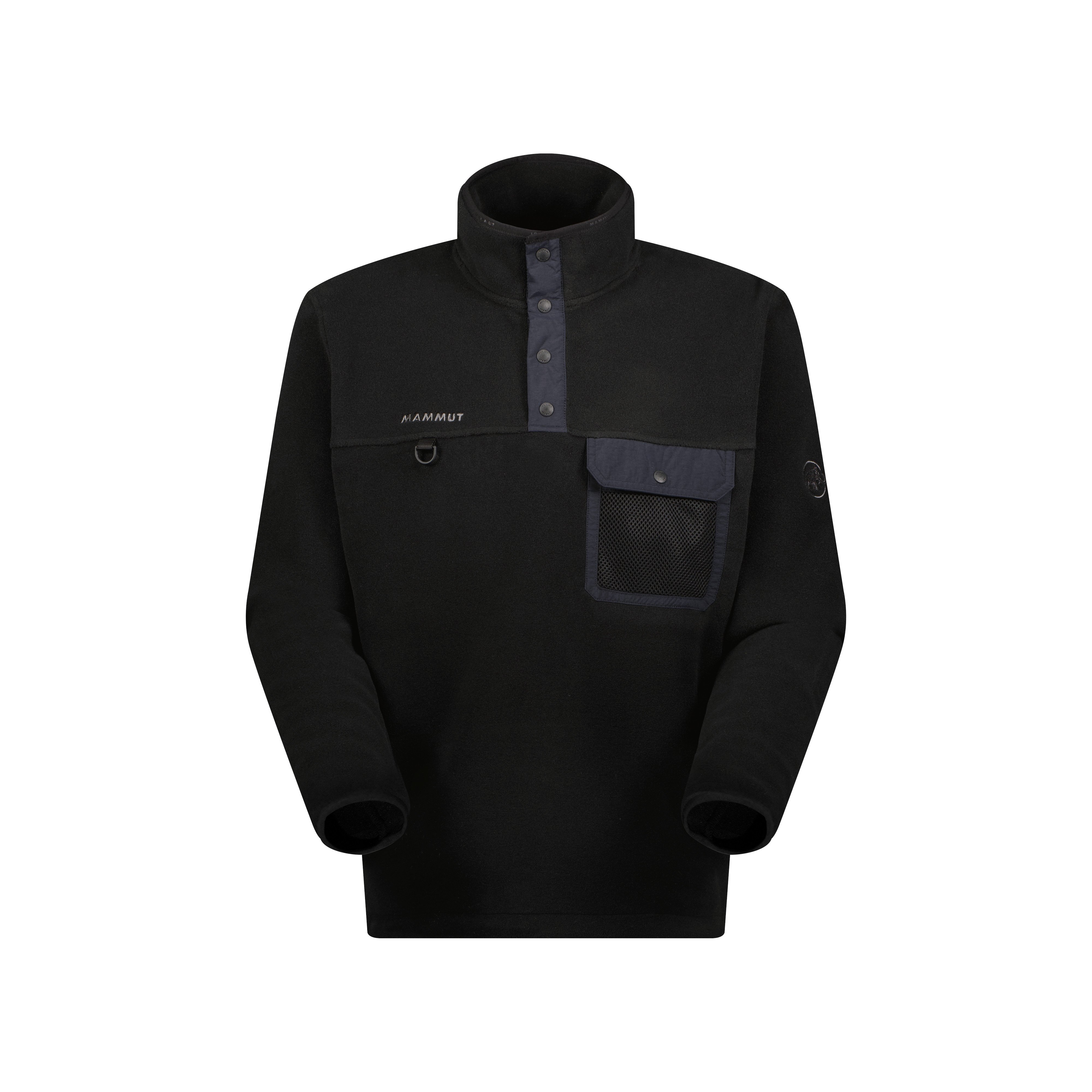 Mammut Moonstone Hybrid ML Pull AF - Black/Oatmeal-steel/Claystone-black/Dark marsh/Aura-steel/Dark marsh-black - Thumbnail