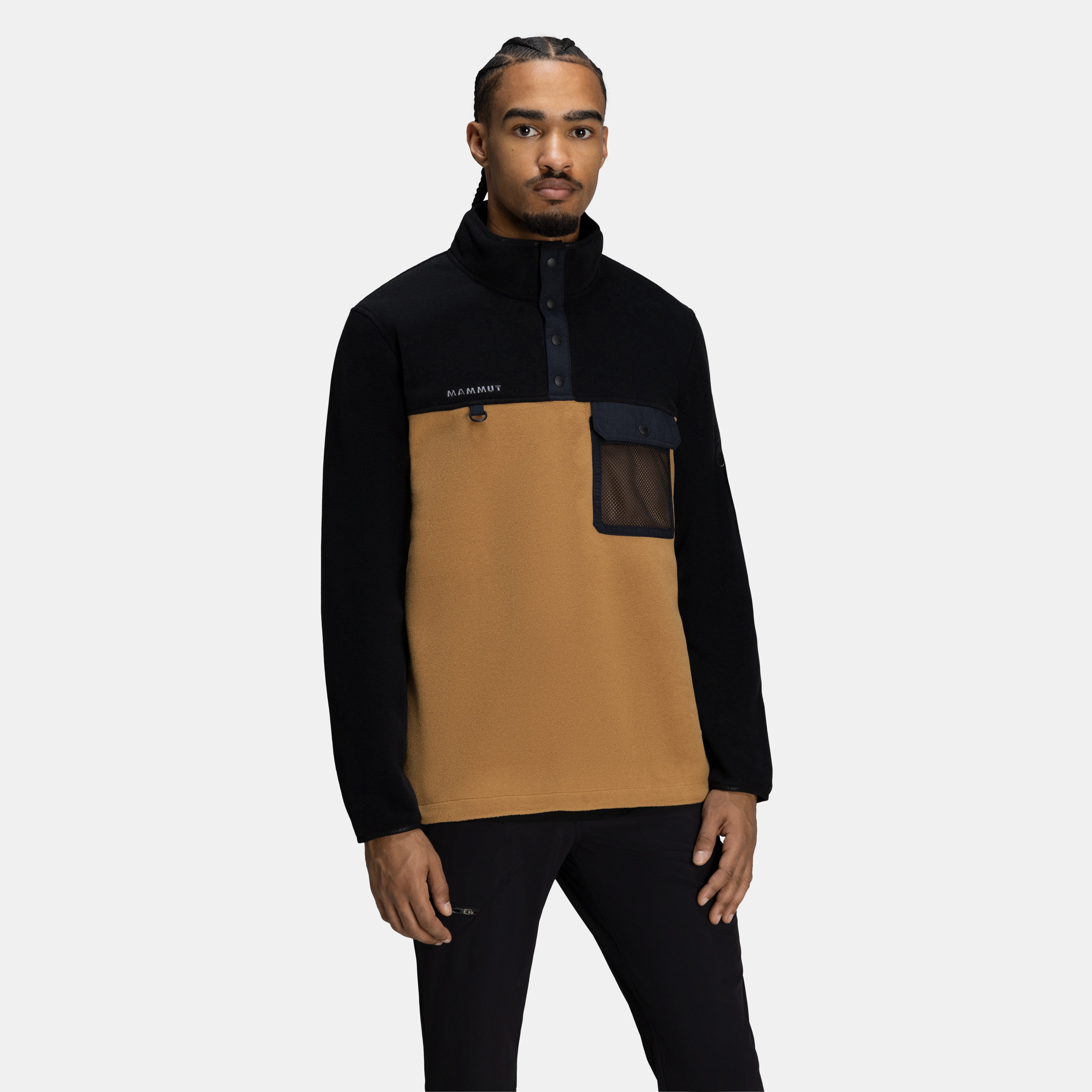 Mammut Moonstone Hybrid ML Pull AF, claystone-black - Claystone-black