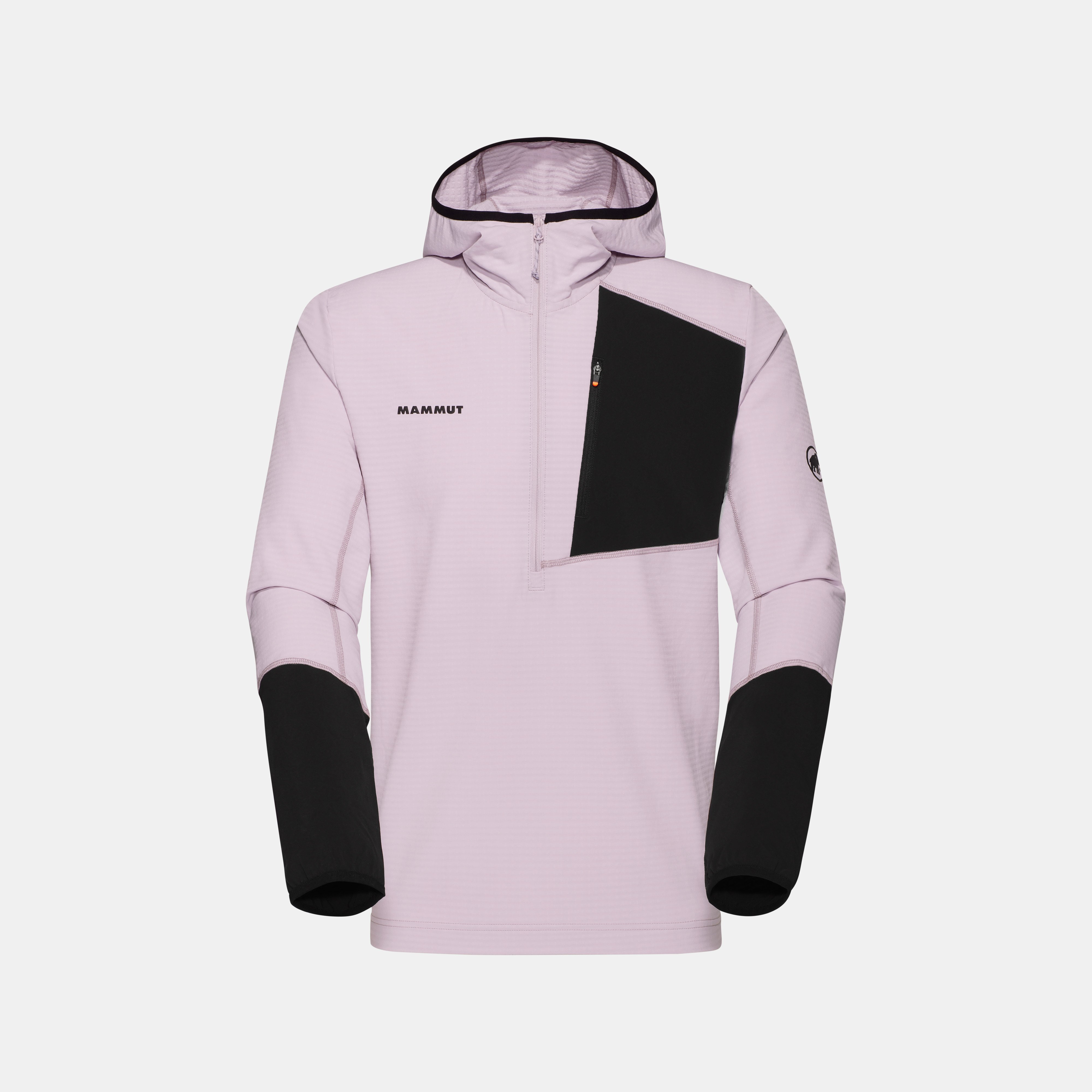 Mammut Madris Light ML Half Zip Hoody Men, alpine calamint-black - Alpine calamint-black