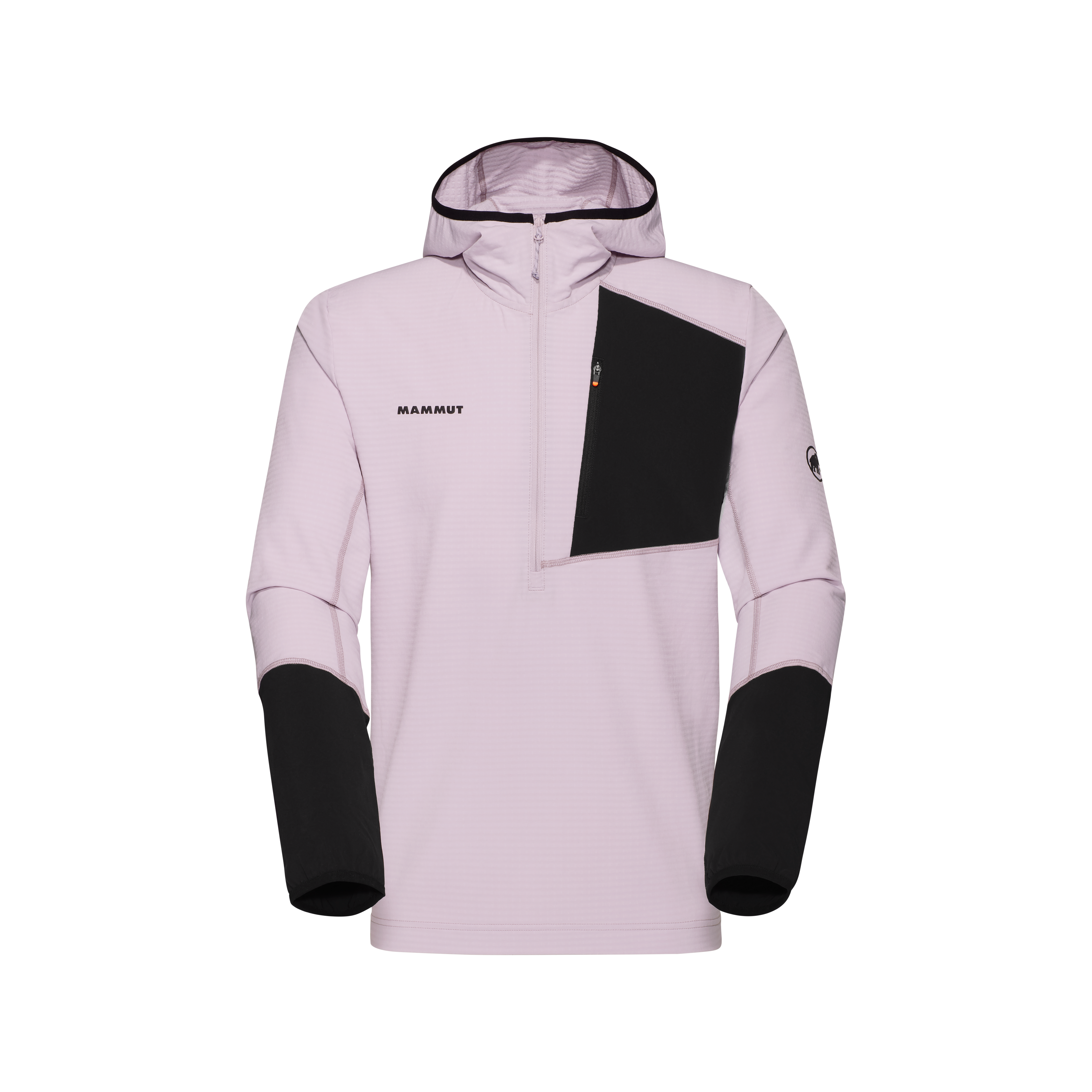 Mammut Madris Light ML Half Zip Hoody Men, alpine calamint-black - Alpine calamint-black - Thumbnail