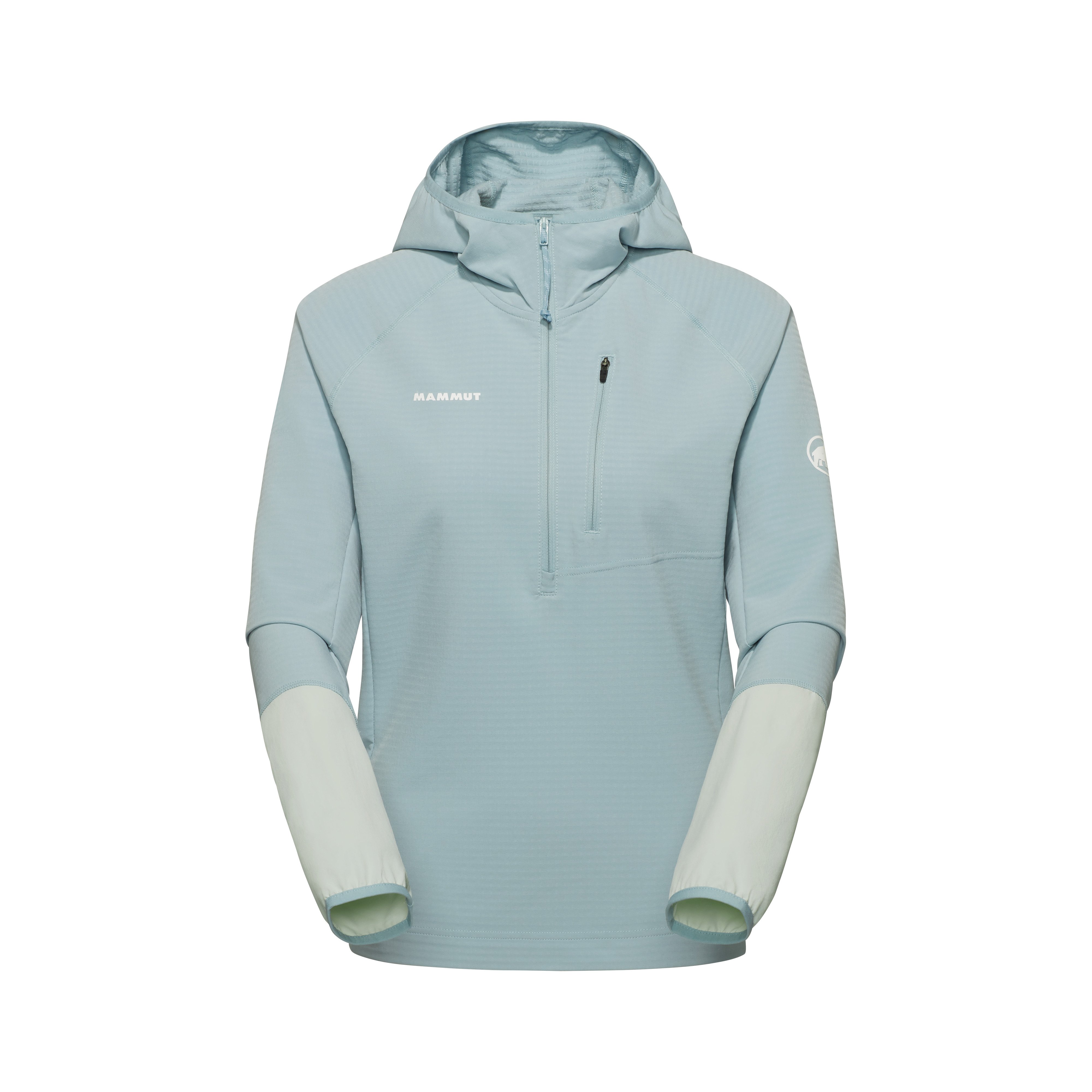Mammut Madris Light ML Half Zip Hoody Women - Black/Lavandin-black/Savannah-neo lime/Marsh-dark marsh/Nebla-silver sage - Thumbnail