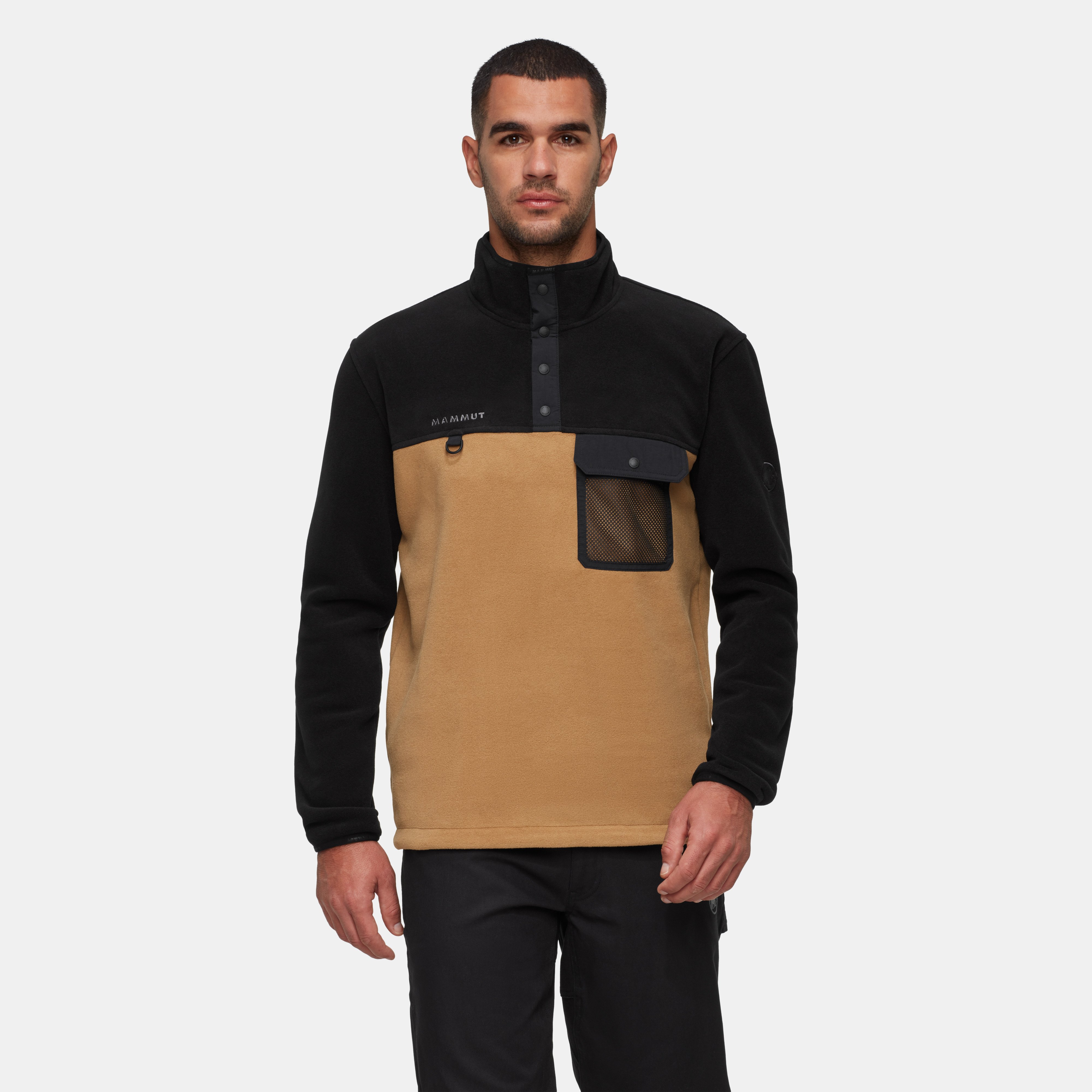 Mammut Moonstone Hybrid ML Pull, claystone-black - Claystone-black