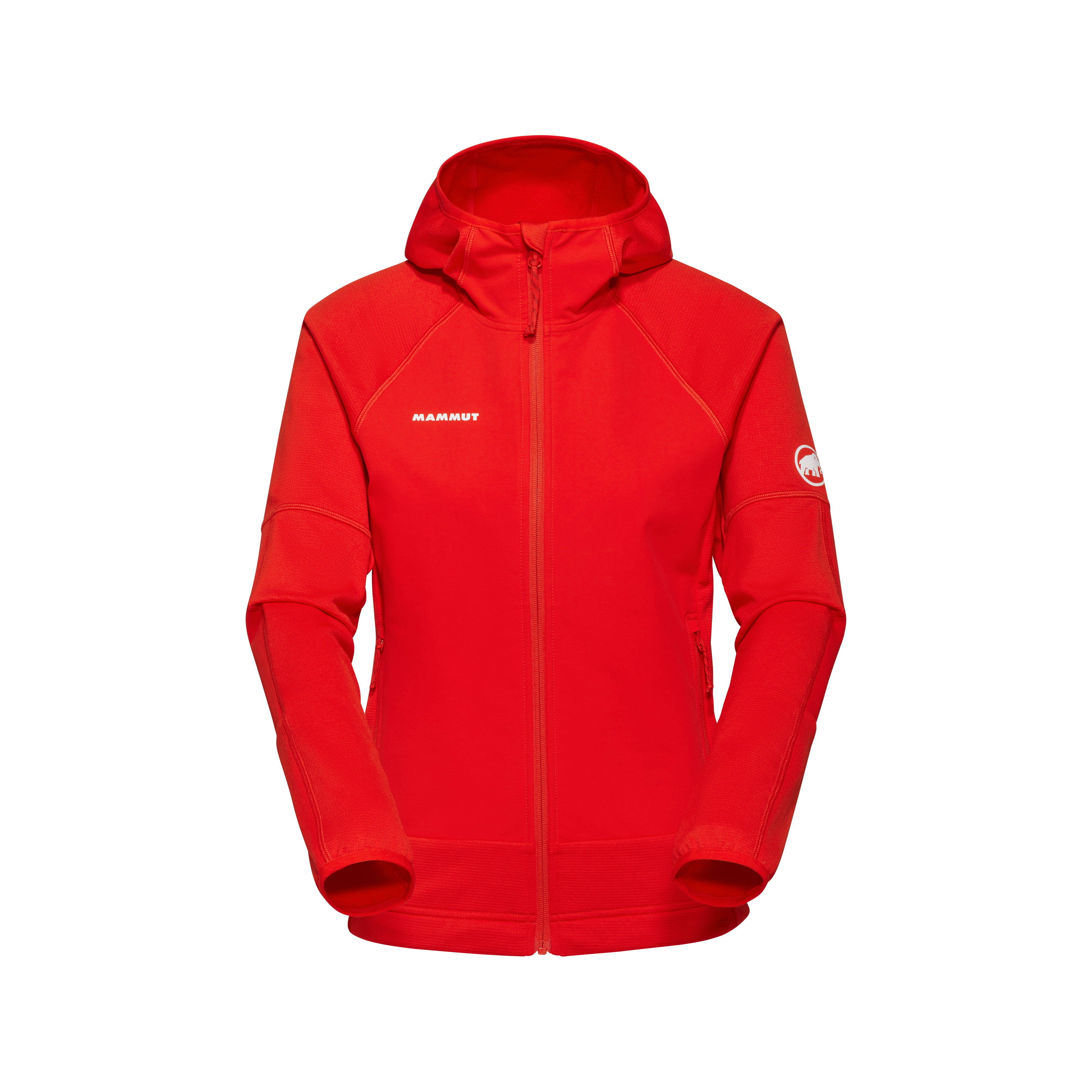 Mammut Massone ML Hooded Jacket Women, mammut red - Mammut red - Thumbnail