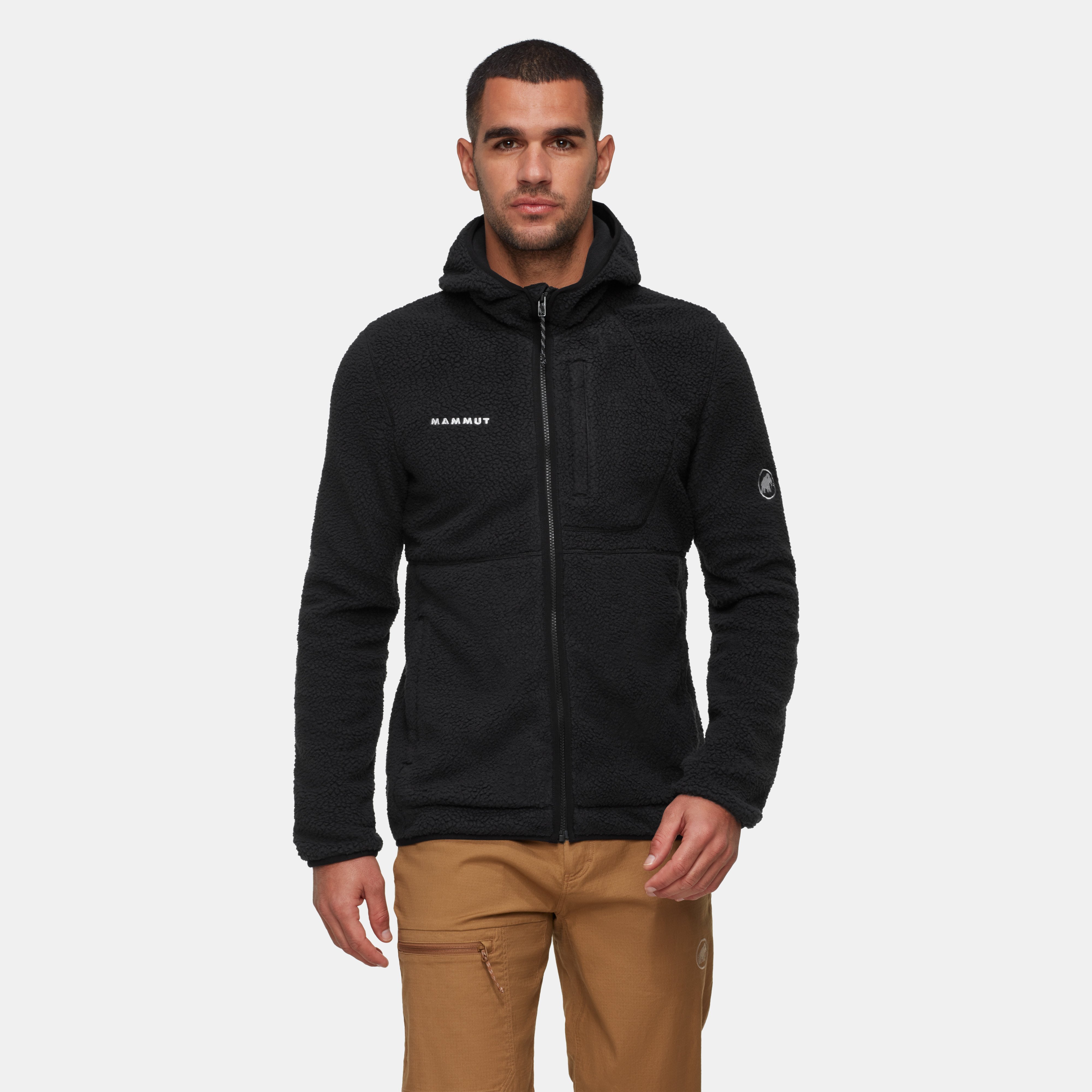 Mammut Falera Pro ML Hooded Jacket Men, black - Black