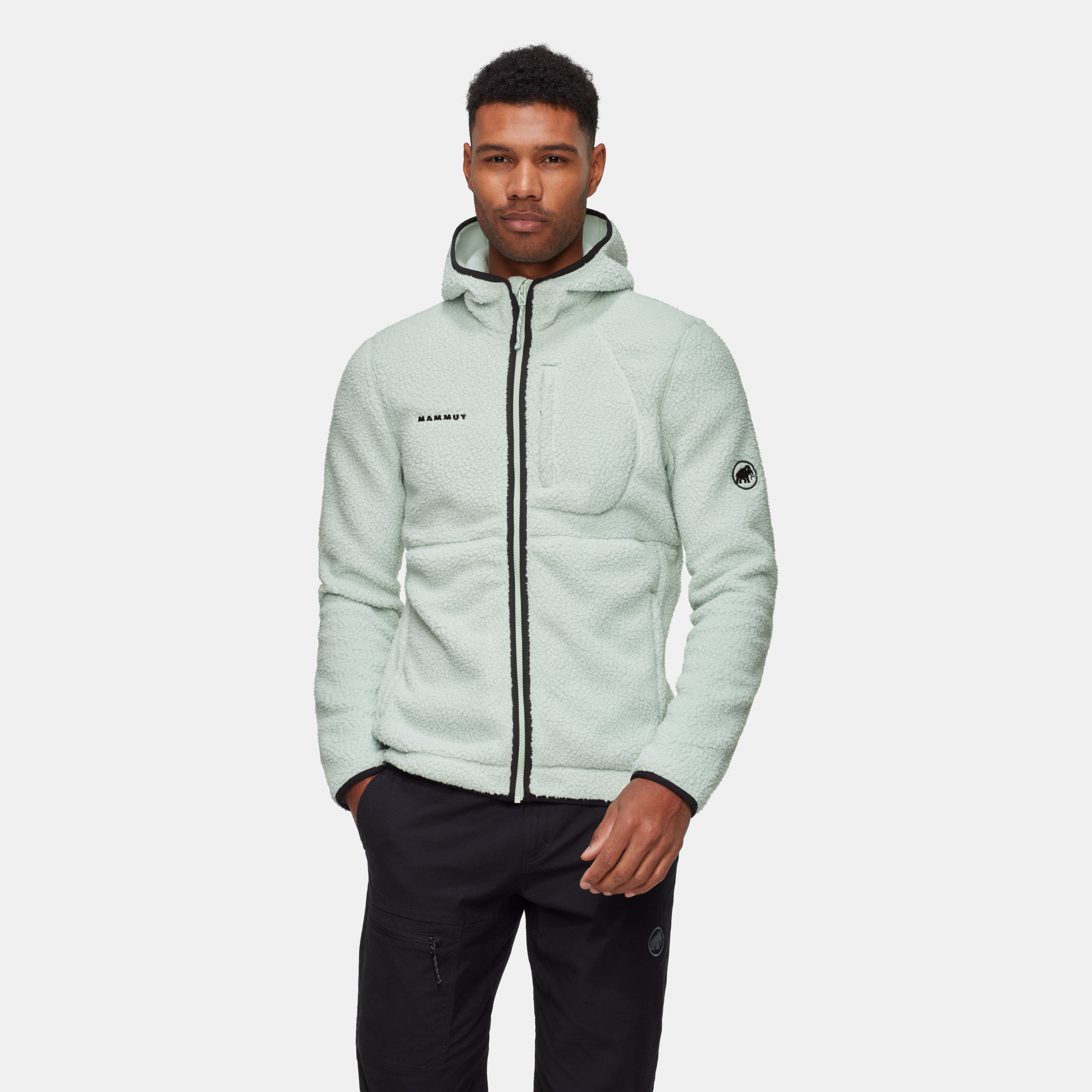 Mammut Falera Pro ML Hooded Jacket Men, silver sage - Silver sage