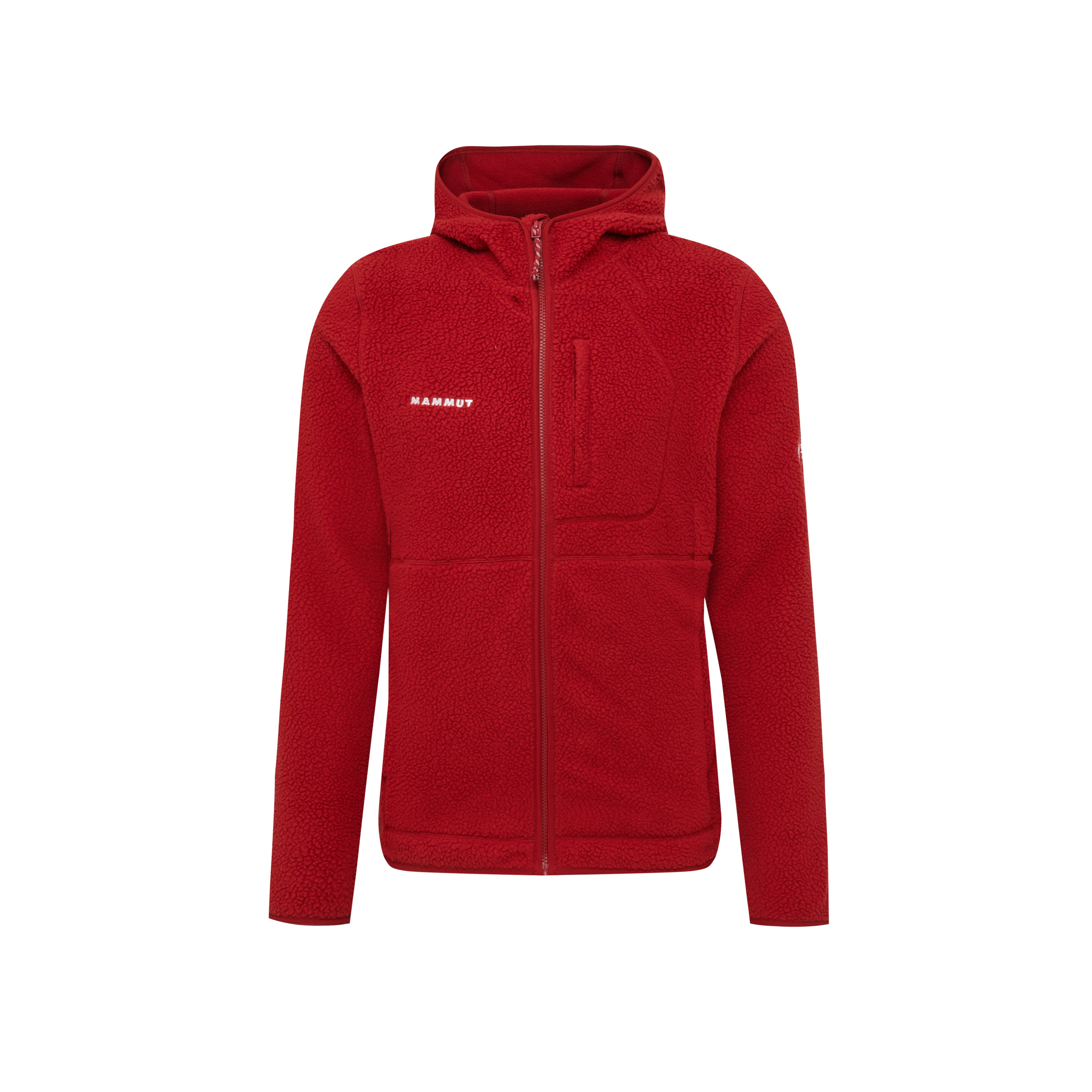 Mammut Falera Pro ML Hooded Jacket Men - Black/Silver sage/Dark mammut red/Claystone/Soil - Thumbnail