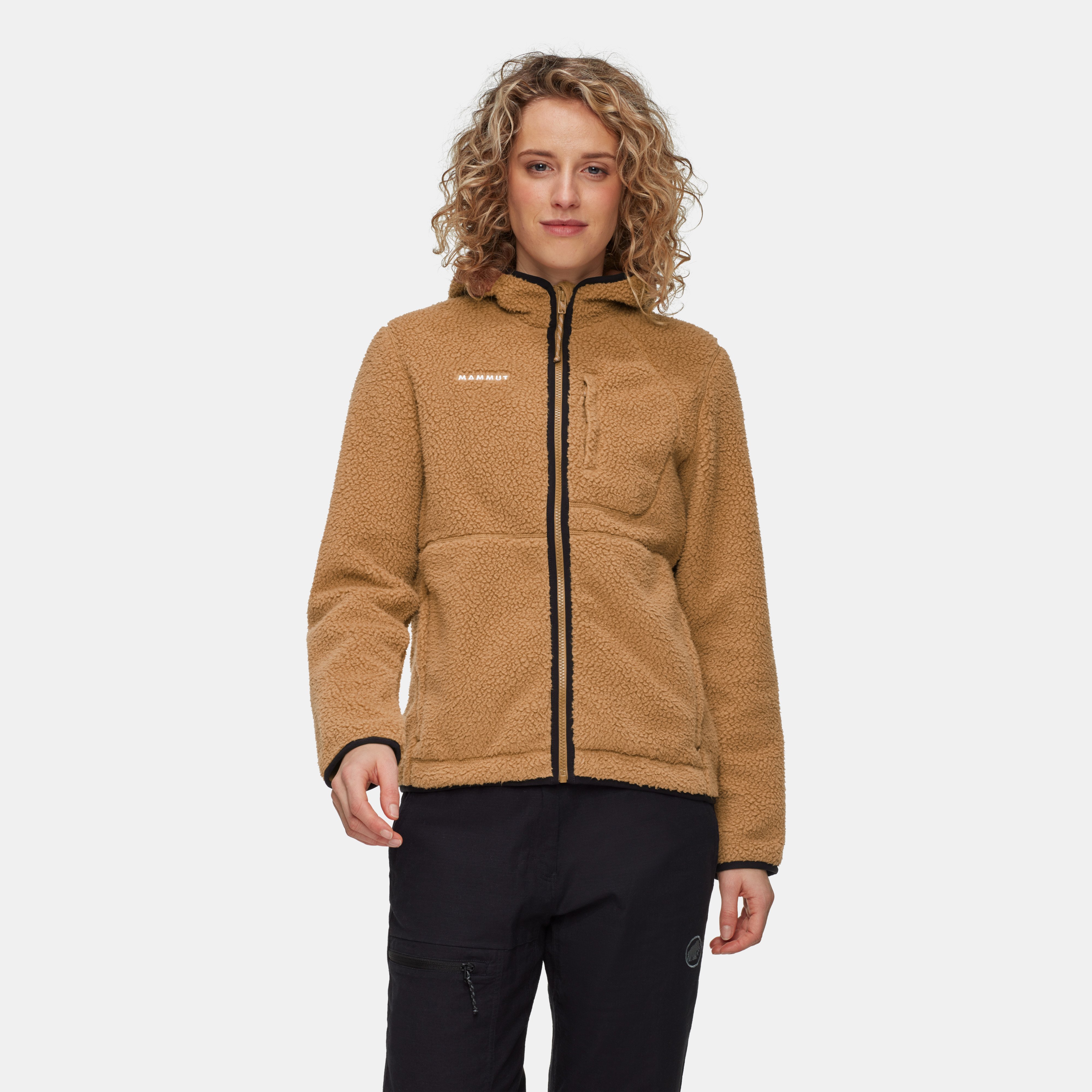 Mammut Falera Pro ML Hooded Jacket Women, claystone - Claystone