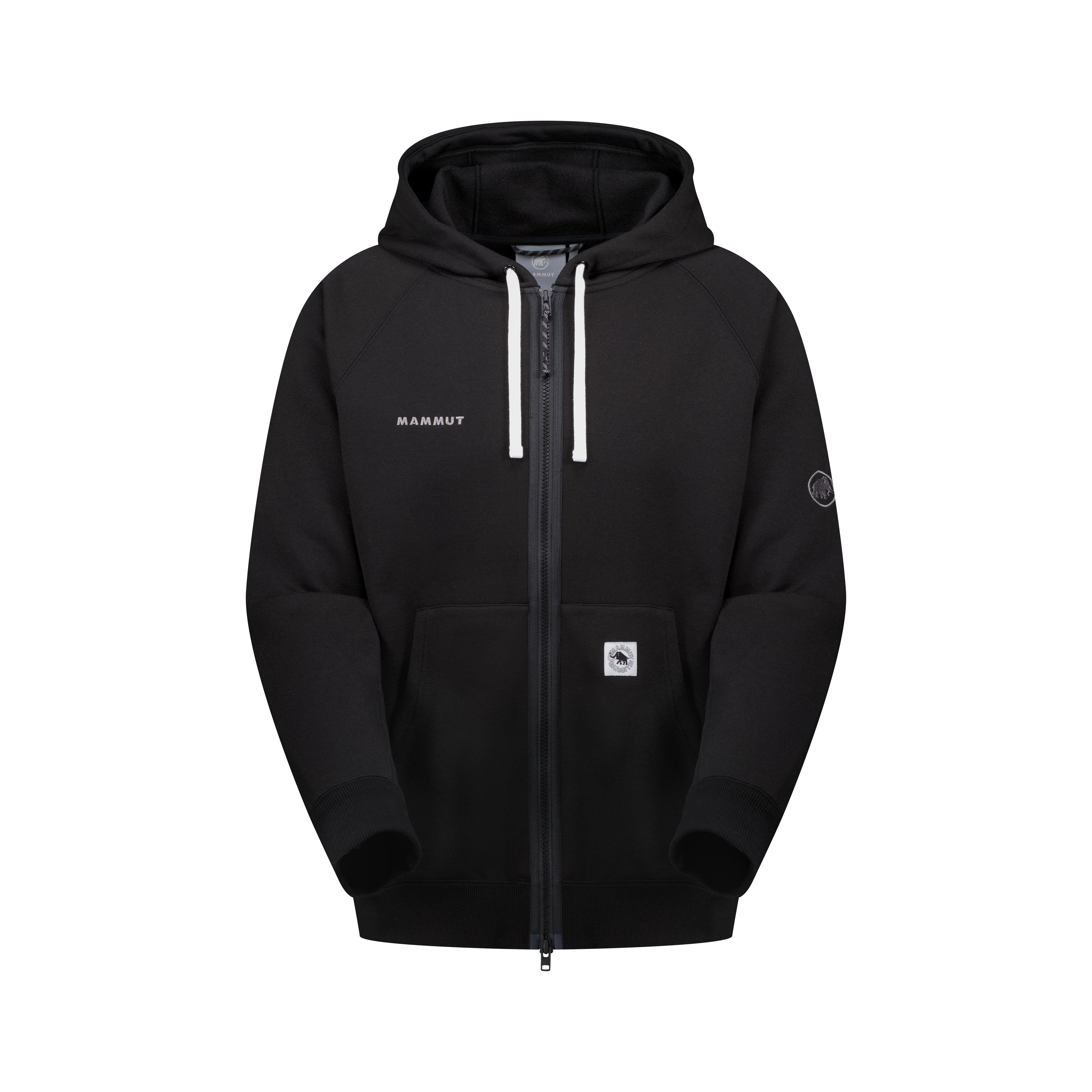 Mammut Mammut Essential ML Hooded Jacket AF - Black/Platinum melange/Marine - Thumbnail