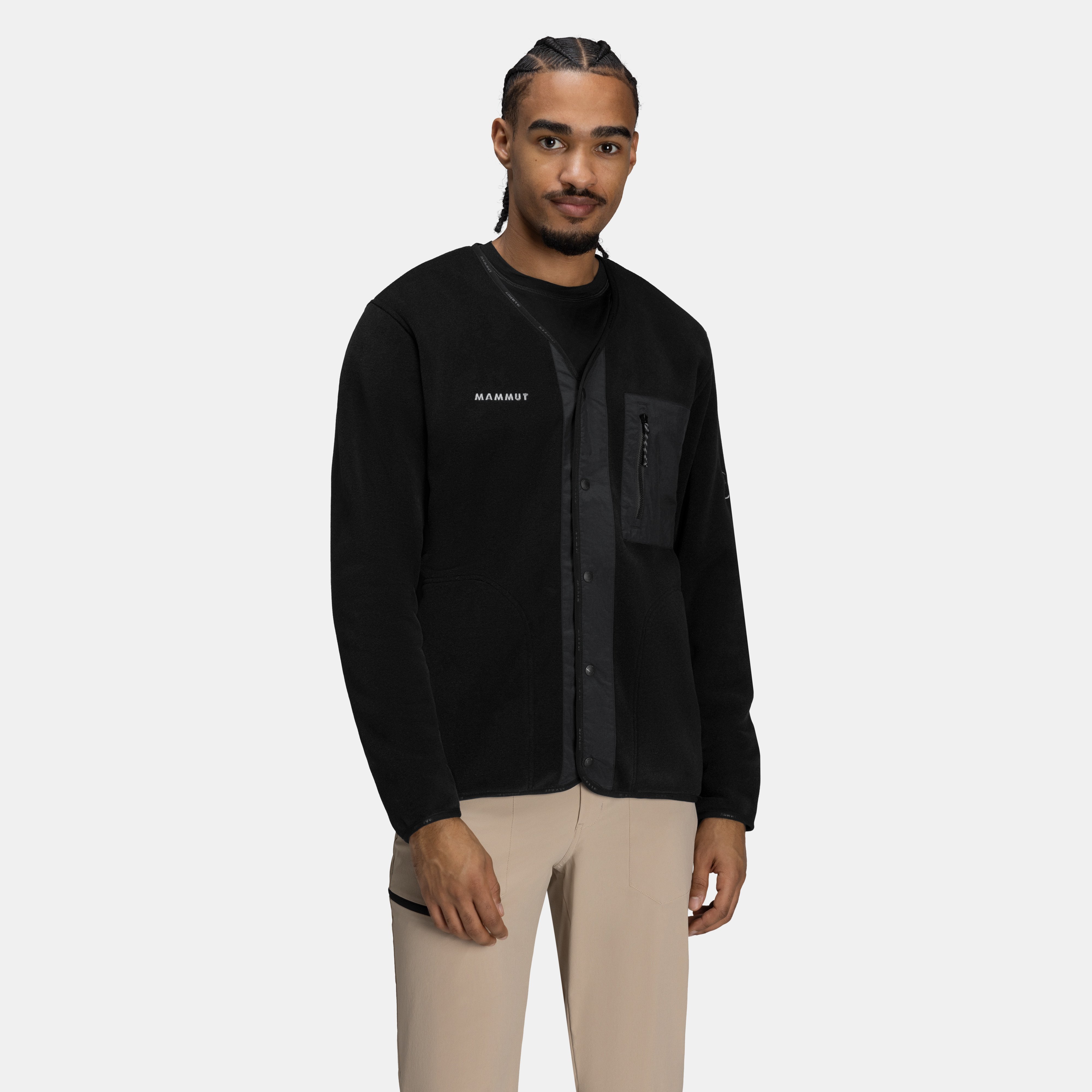 Mammut Moonstone Hybrid ML Cardigan AF, black - Black