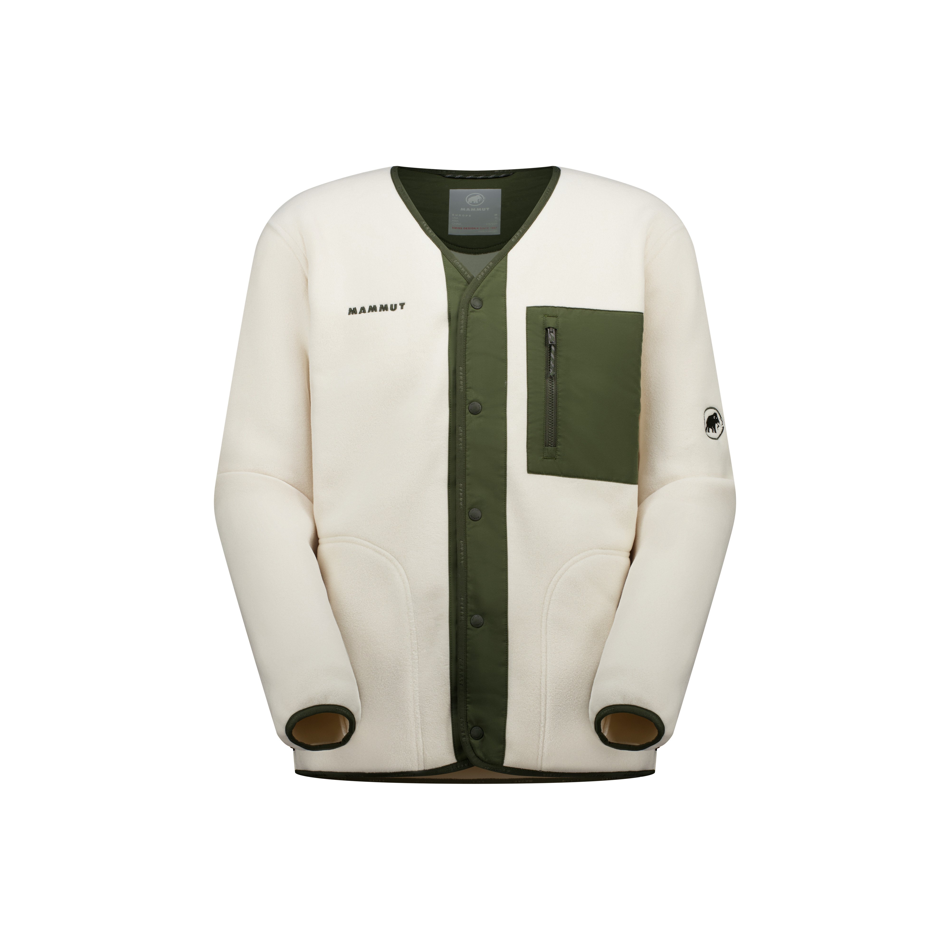 Mammut Moonstone Hybrid ML Cardigan AF - Black/Oatmeal-dark marsh/Claystone/Soil-black/Dark marsh/Dark marsh-soil - Thumbnail