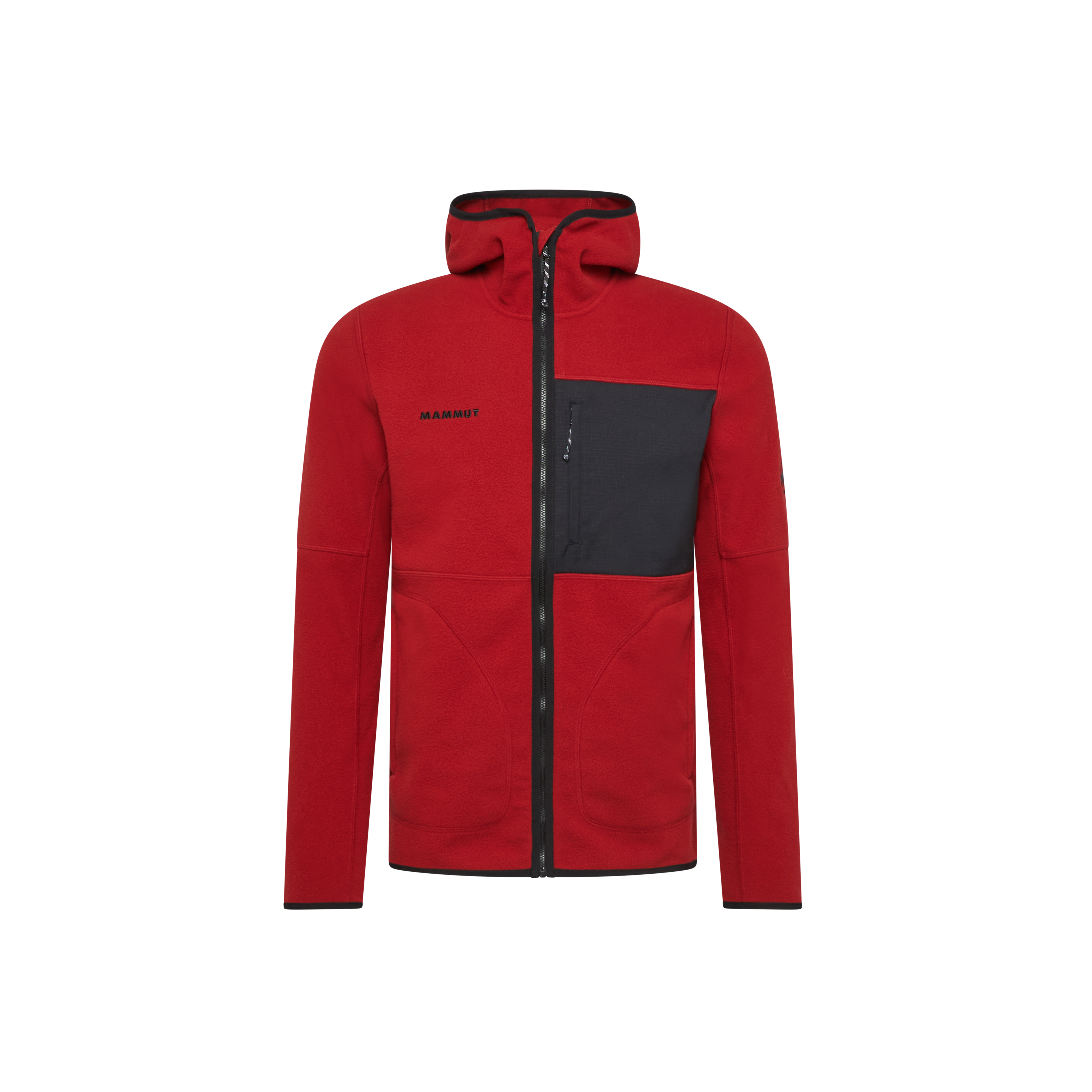 Mammut Tamaro ML Hooded Jacket Men, dark mammut red-black - Dark mammut red-black